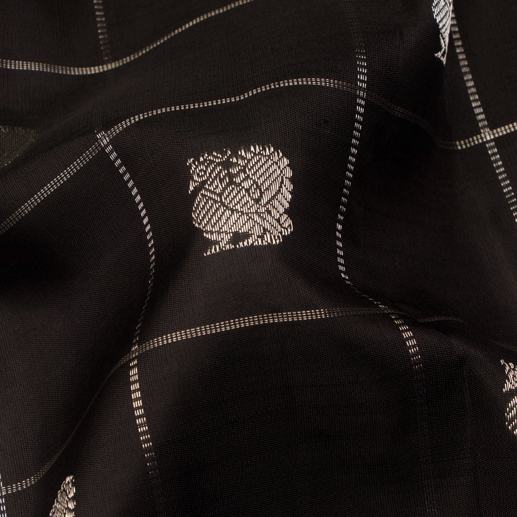 Kanakavalli Kanjivaram Silk Sari 24-595-HS001-08486 - Fabric View