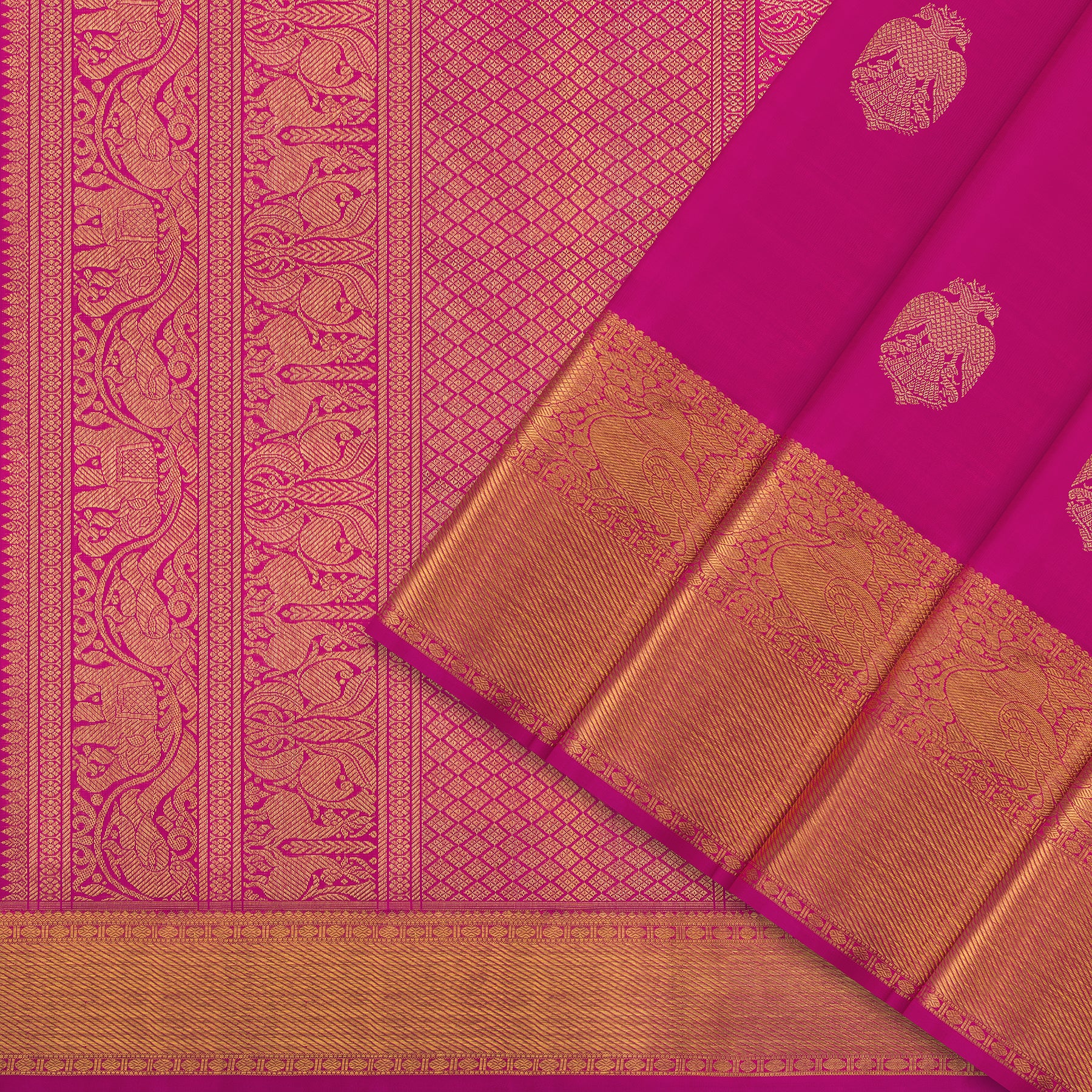 Kanakavalli Kanjivaram Silk Sari 24-595-HS001-08511 - Cover View