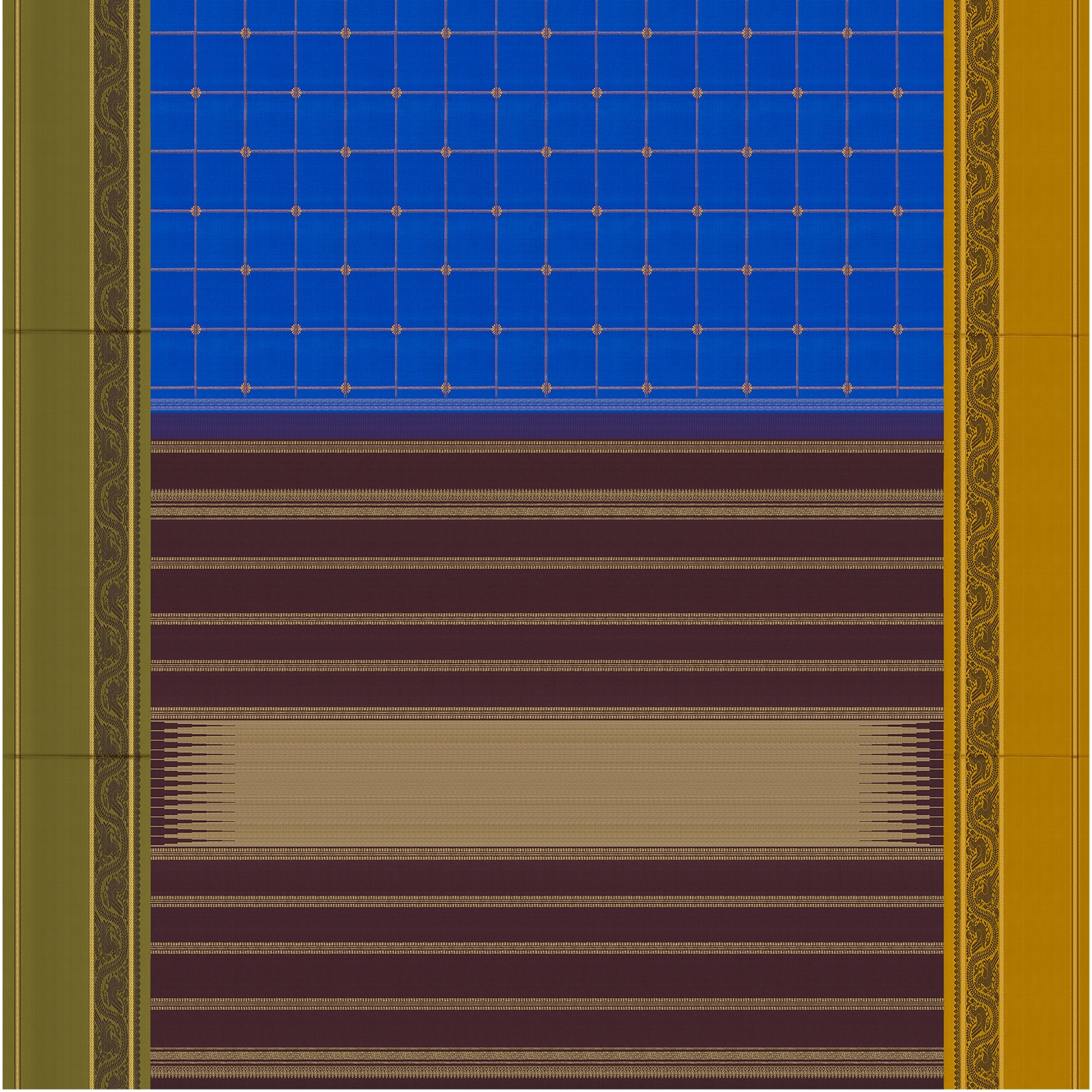 Kanakavalli Kanjivaram Silk Sari 24-595-HS001-08515 - Full View