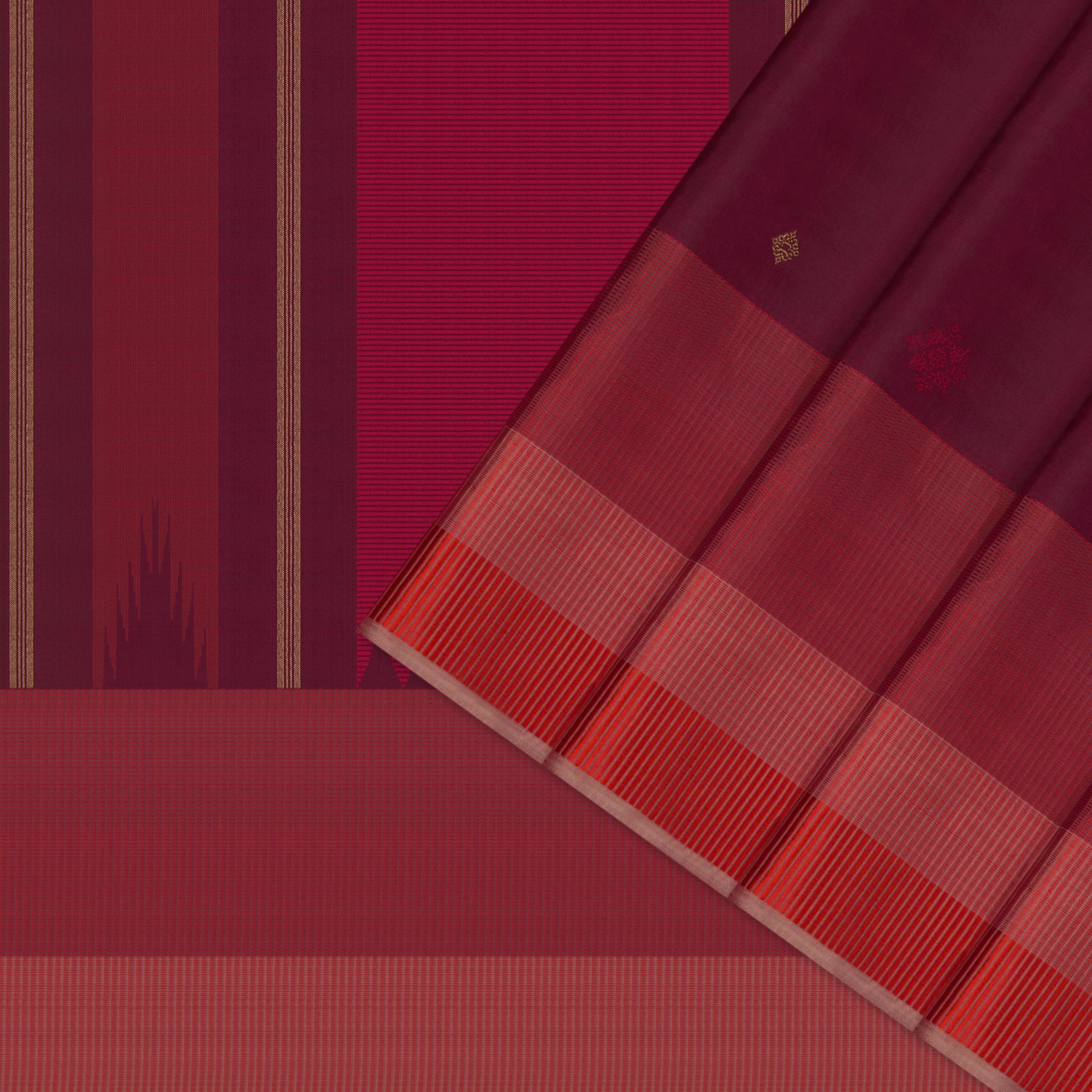 Kanakavalli Kanjivaram Silk Sari 24-595-HS001-09925 - Cover View