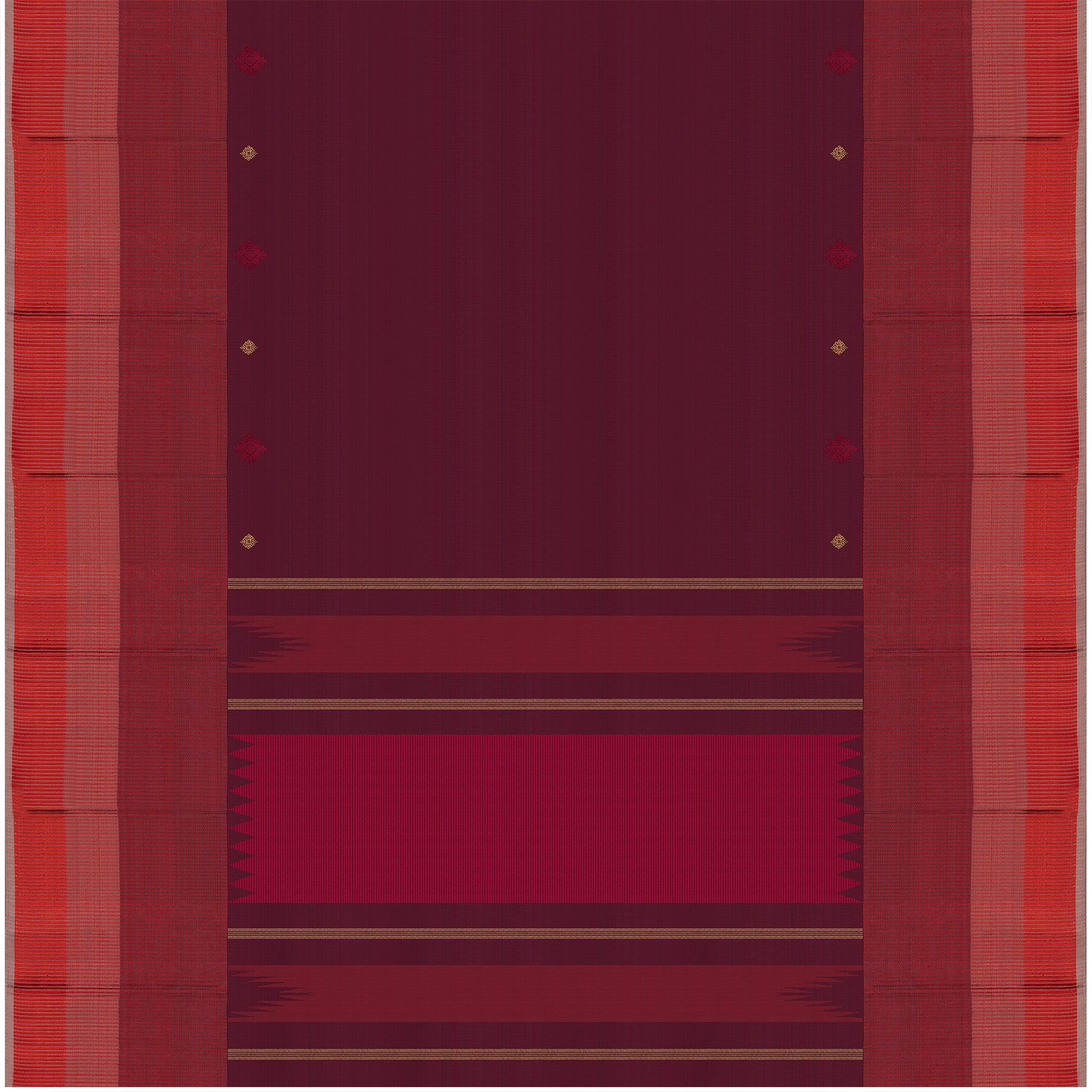 Kanakavalli Kanjivaram Silk Sari 24-595-HS001-09925 - Full View