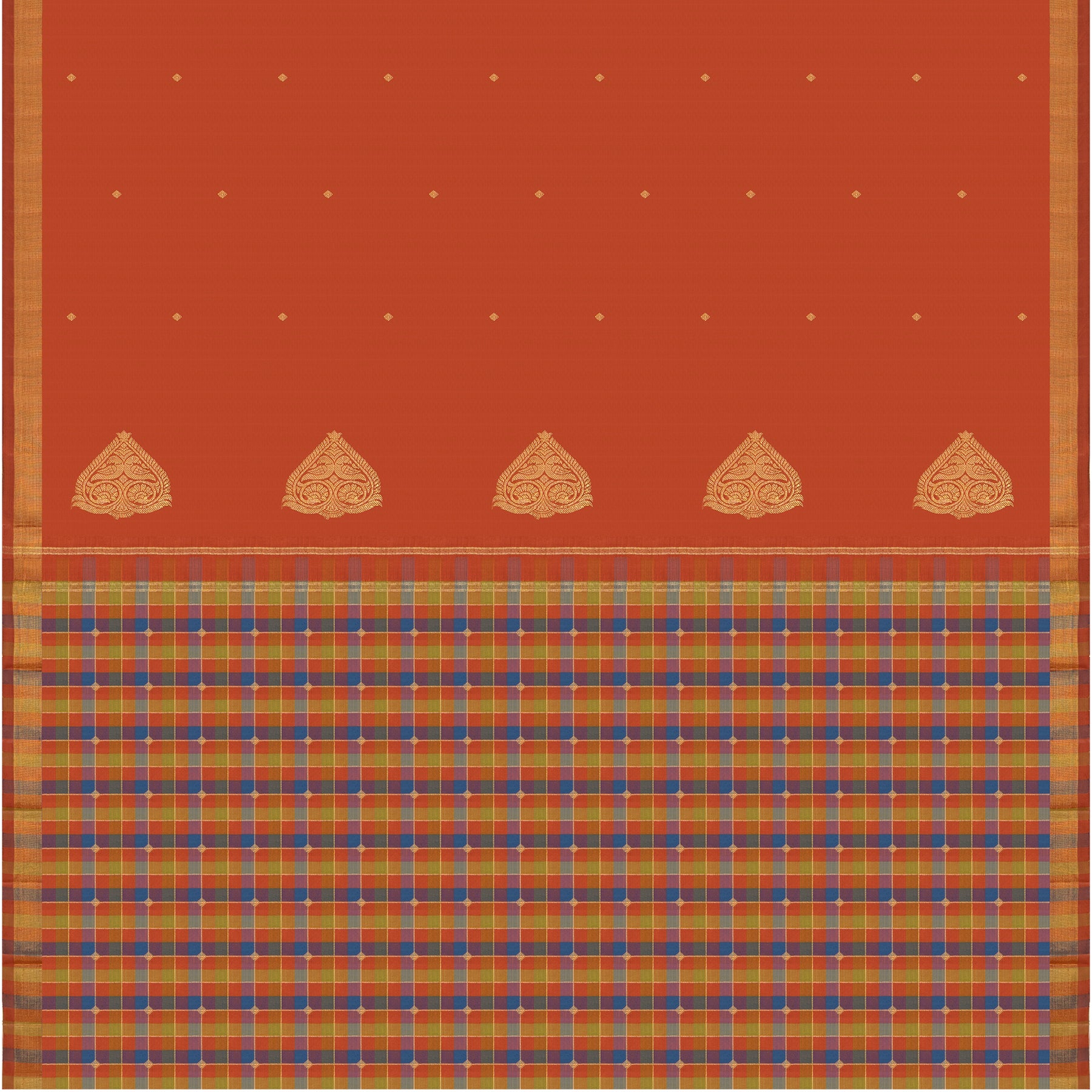 Kanakavalli Kanjivaram Silk Sari 24-595-HS001-09941 - Full View