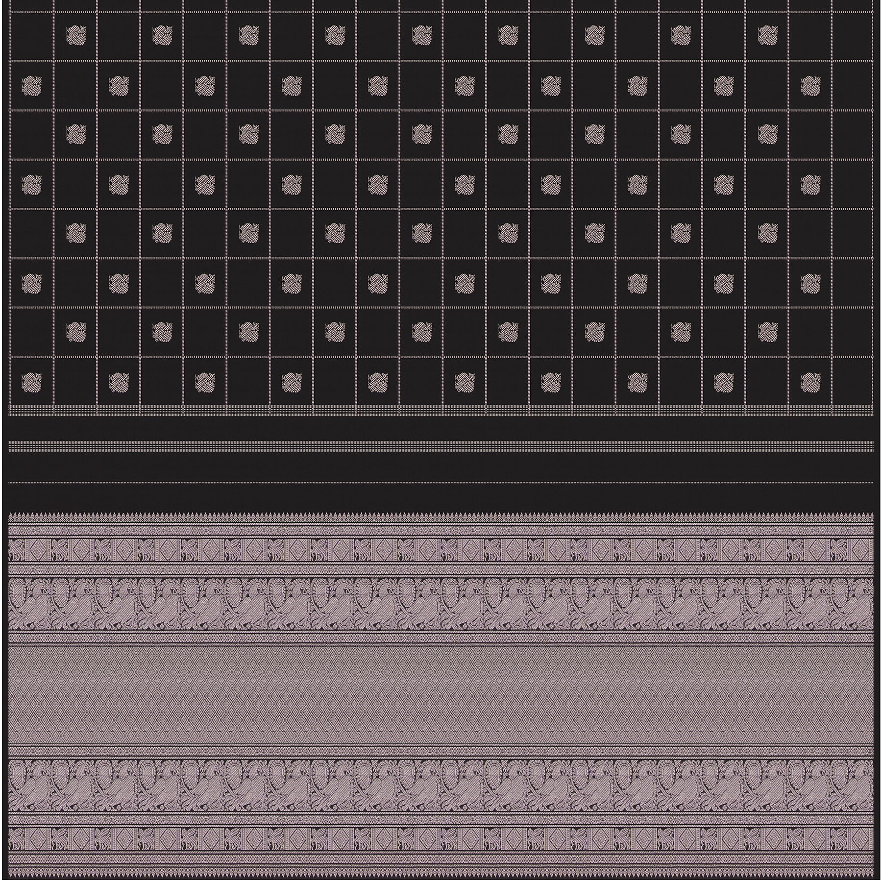 Kanakavalli Kanjivaram Silk Sari 24-595-HS001-09955 - Full View