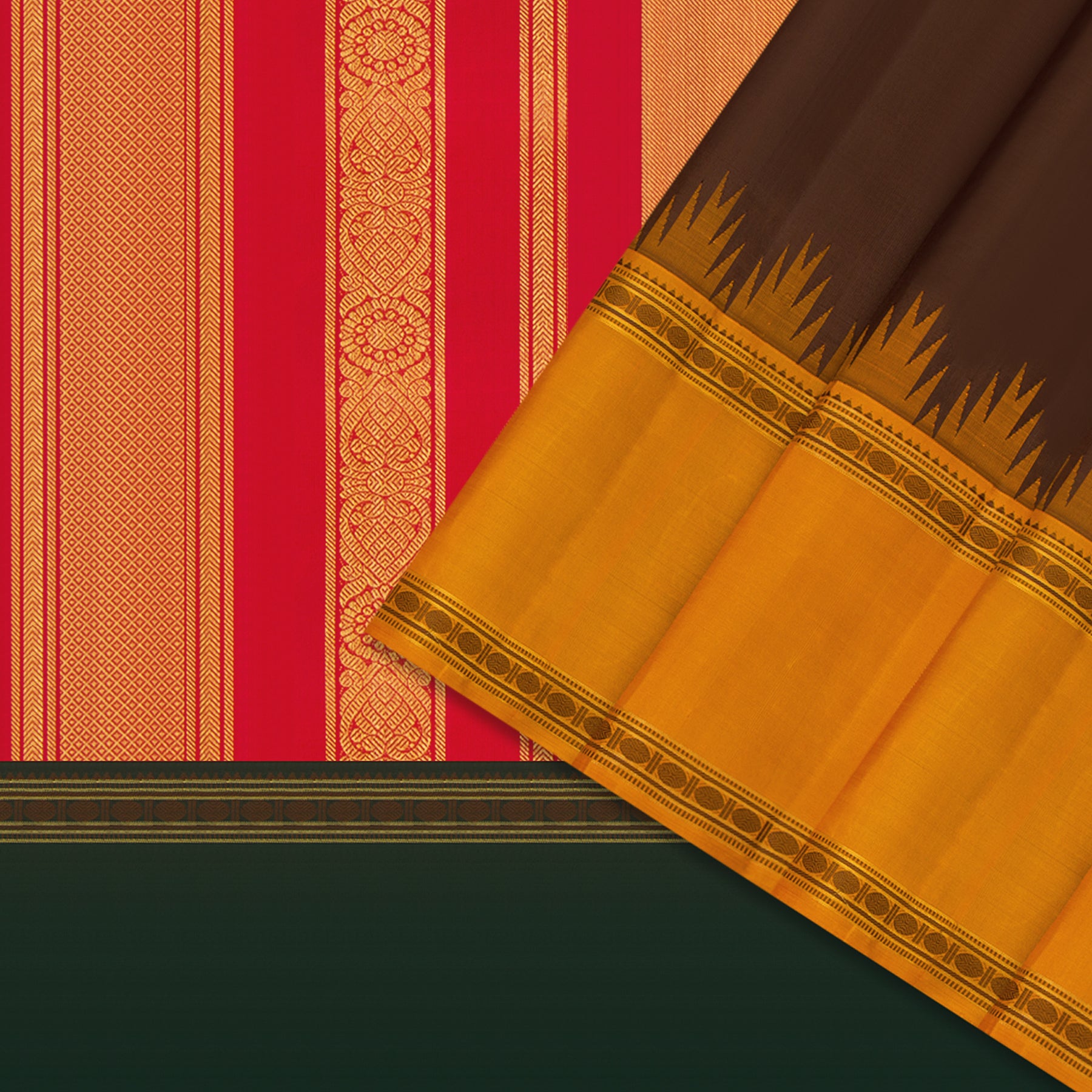 Kanakavalli Kanjivaram Silk Sari 24-595-HS001-09960