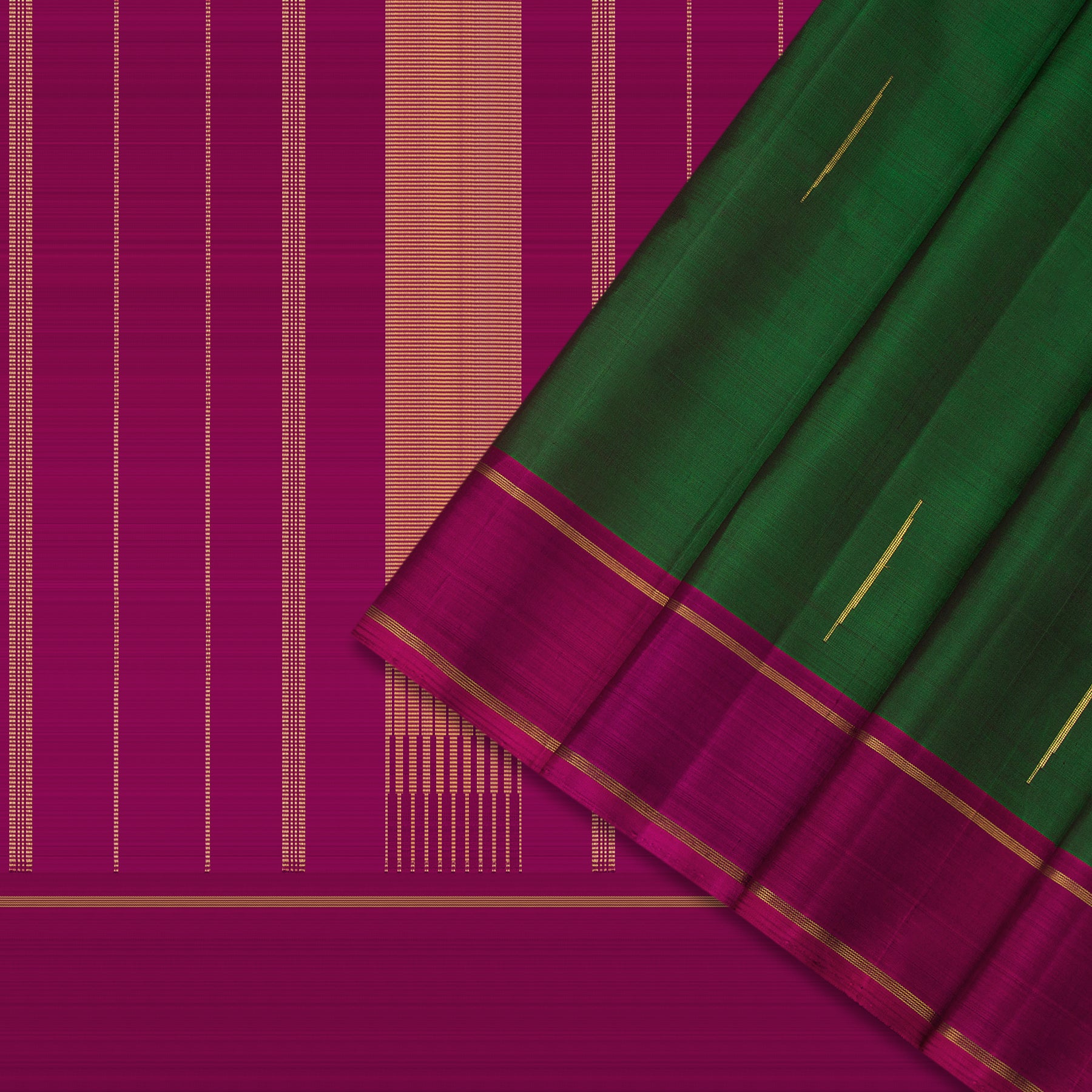 Kanakavalli Kanjivaram Silk Sari 24-595-HS001-10985 - Cover View