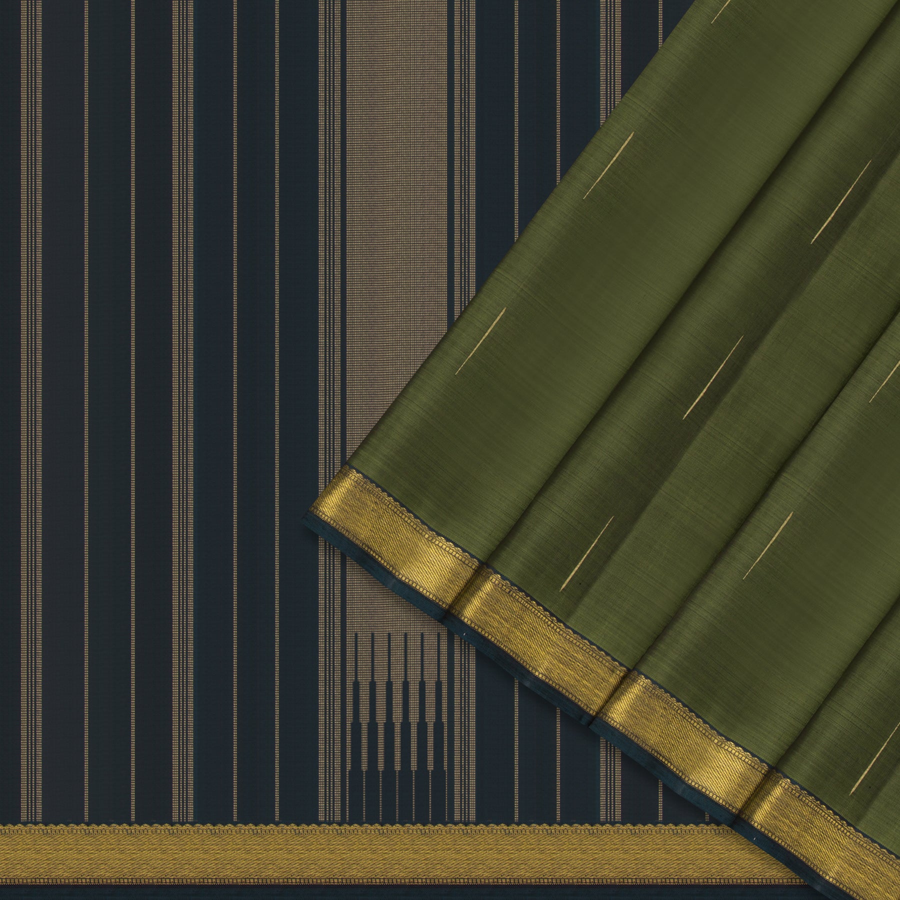 Kanakavalli Kanjivaram Silk Sari 24-595-HS001-10998 - Cover View