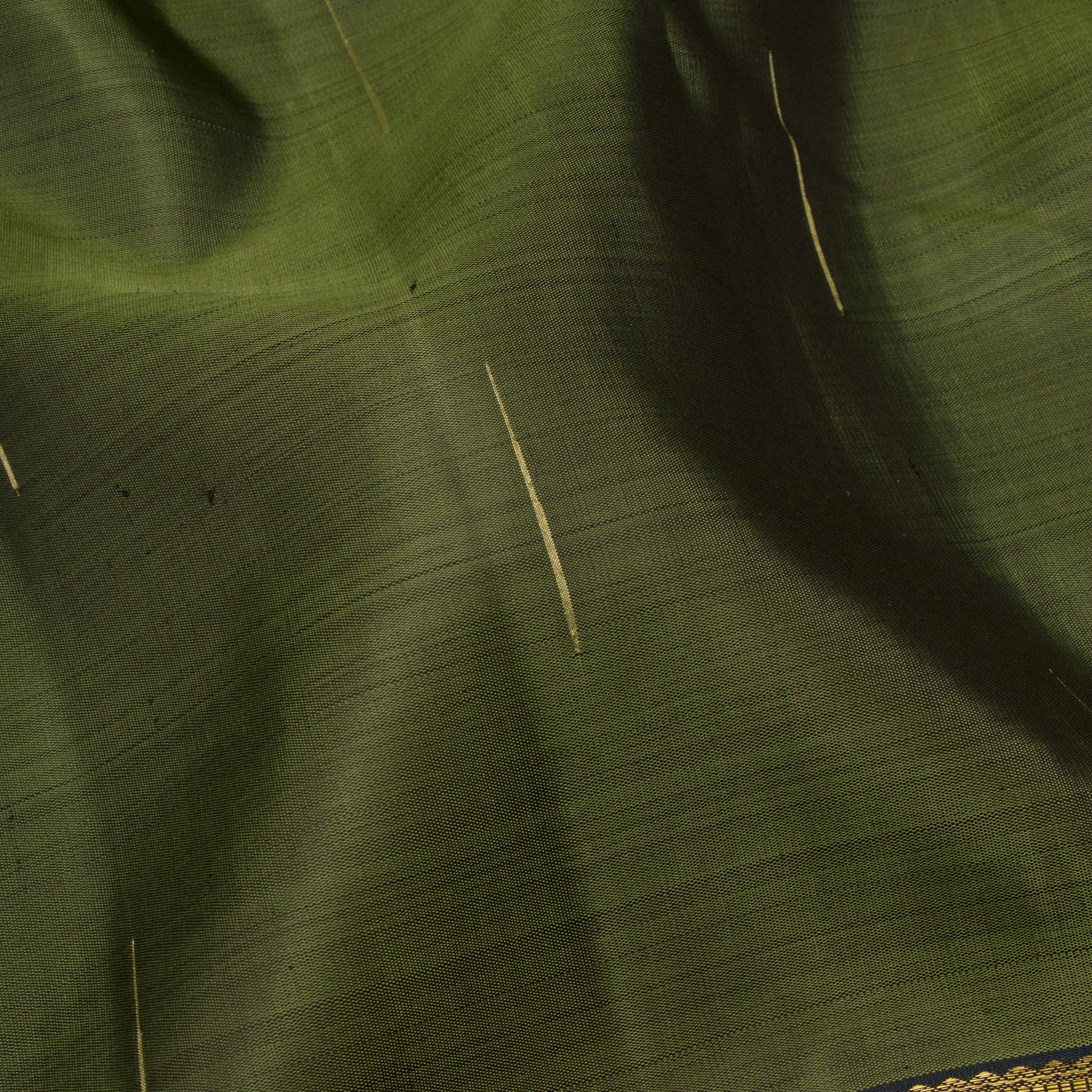 Kanakavalli Kanjivaram Silk Sari 24-595-HS001-10998 - Fabric View