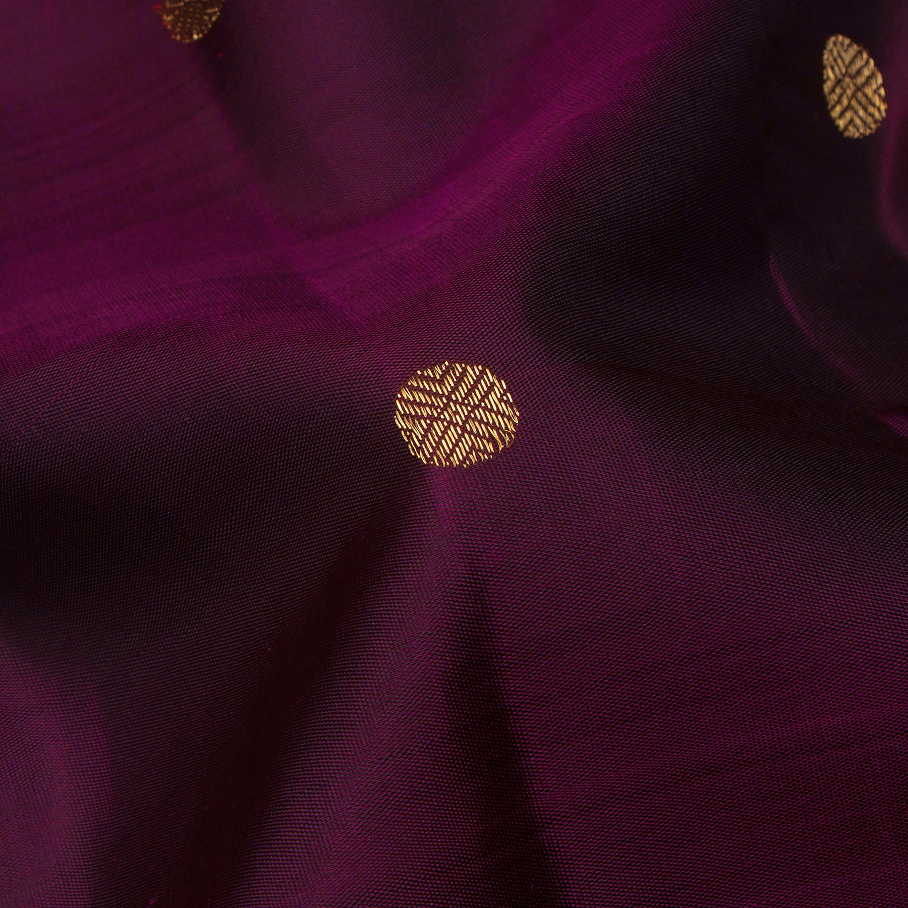 Kanakavalli Kanjivaram Silk Sari 24-595-HS001-11050 - Fabric View
