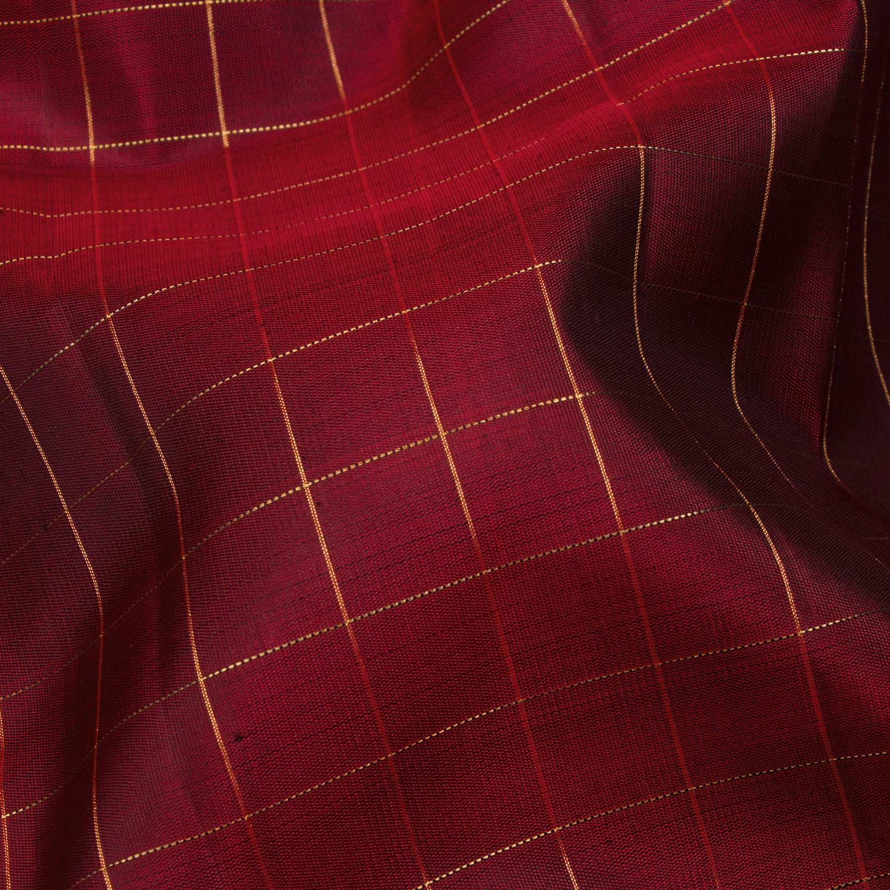 Kanakavalli Kanjivaram Silk Sari 24-595-HS001-11073 - Fabric View