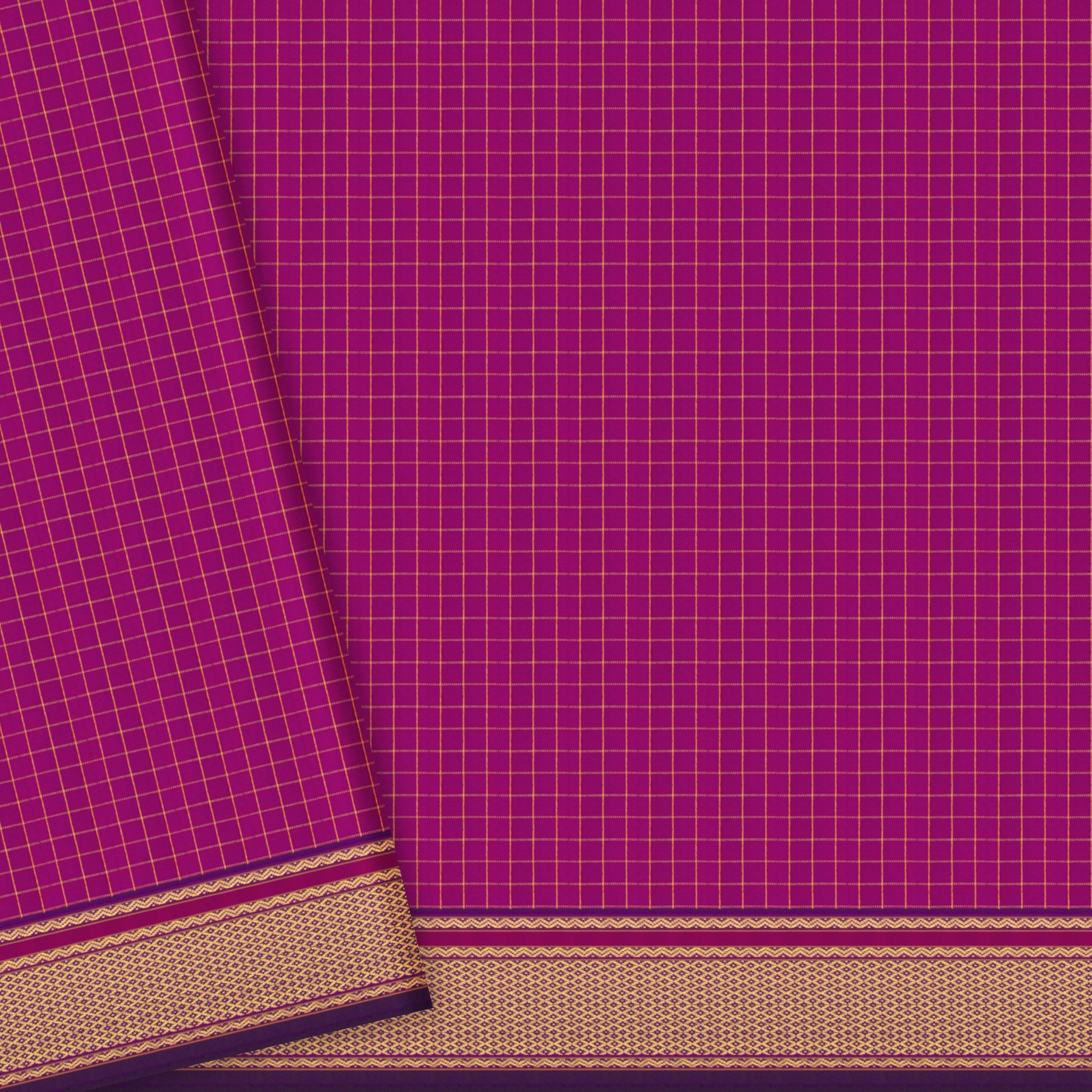 Kanakavalli Kanjivaram Silk Sari 24-595-HS001-11100 - Blouse View