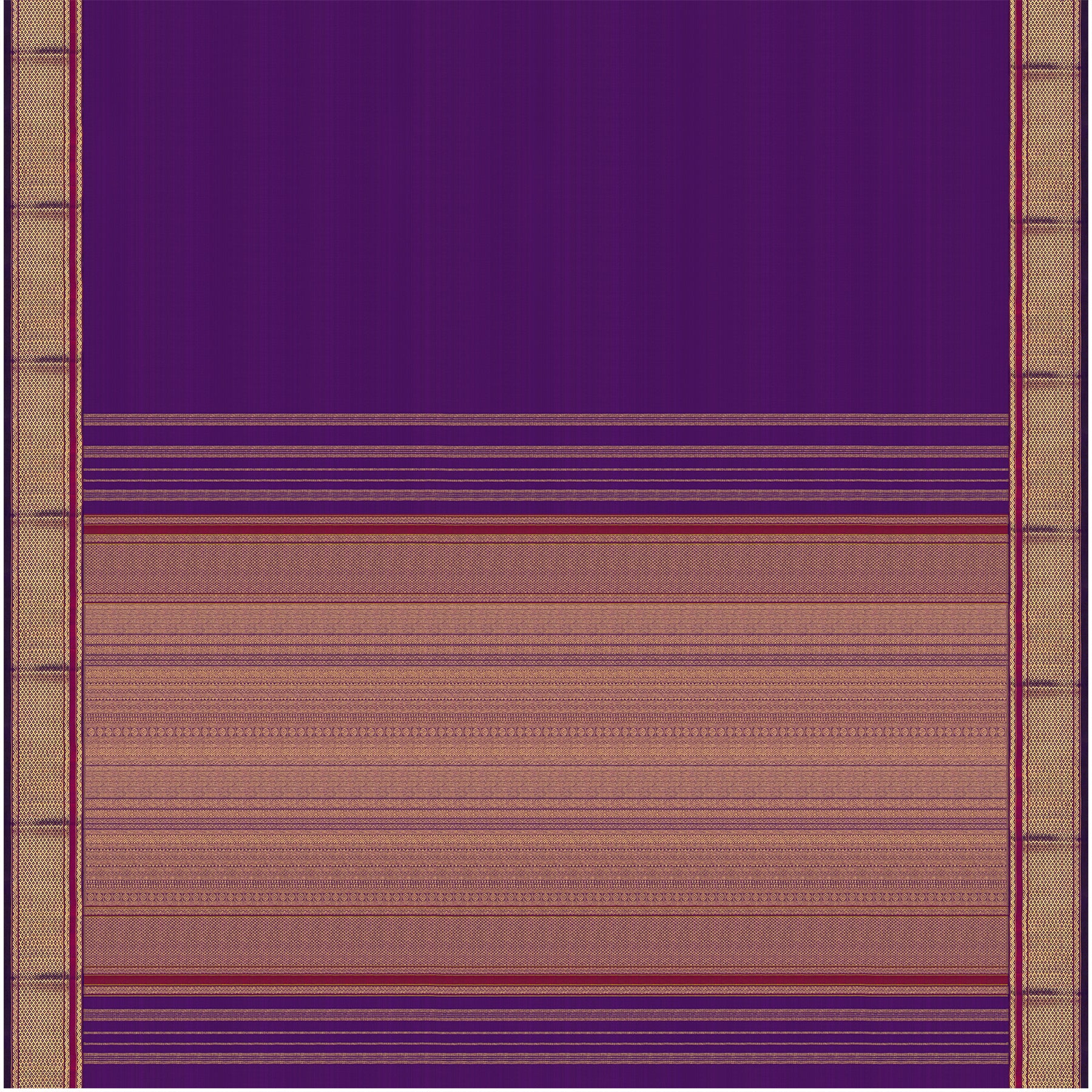 Kanakavalli Kanjivaram Silk Sari 24-595-HS001-11100 - Full View