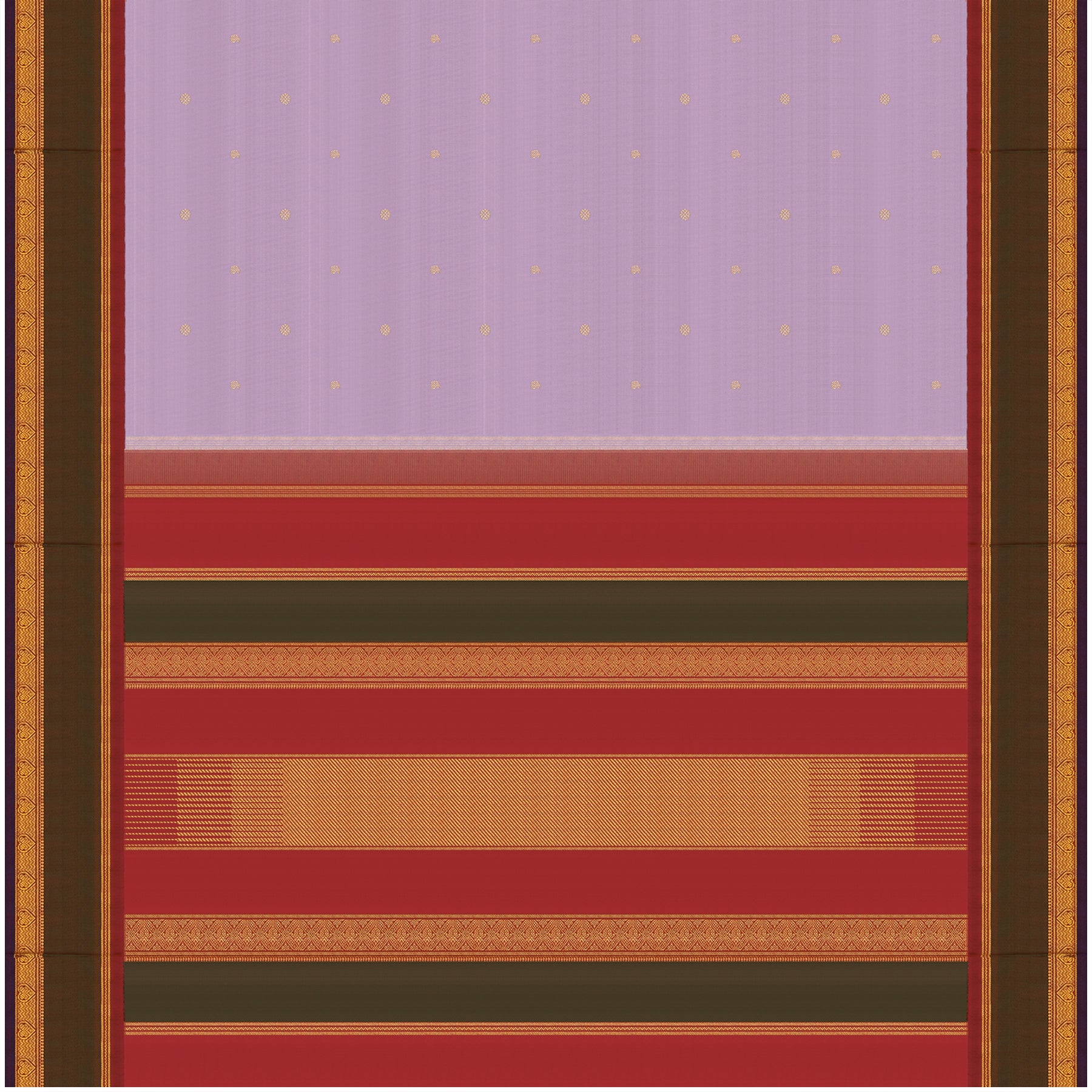 Kanakavalli Kanjivaram Silk Sari 24-595-HS001-11118 - Full View