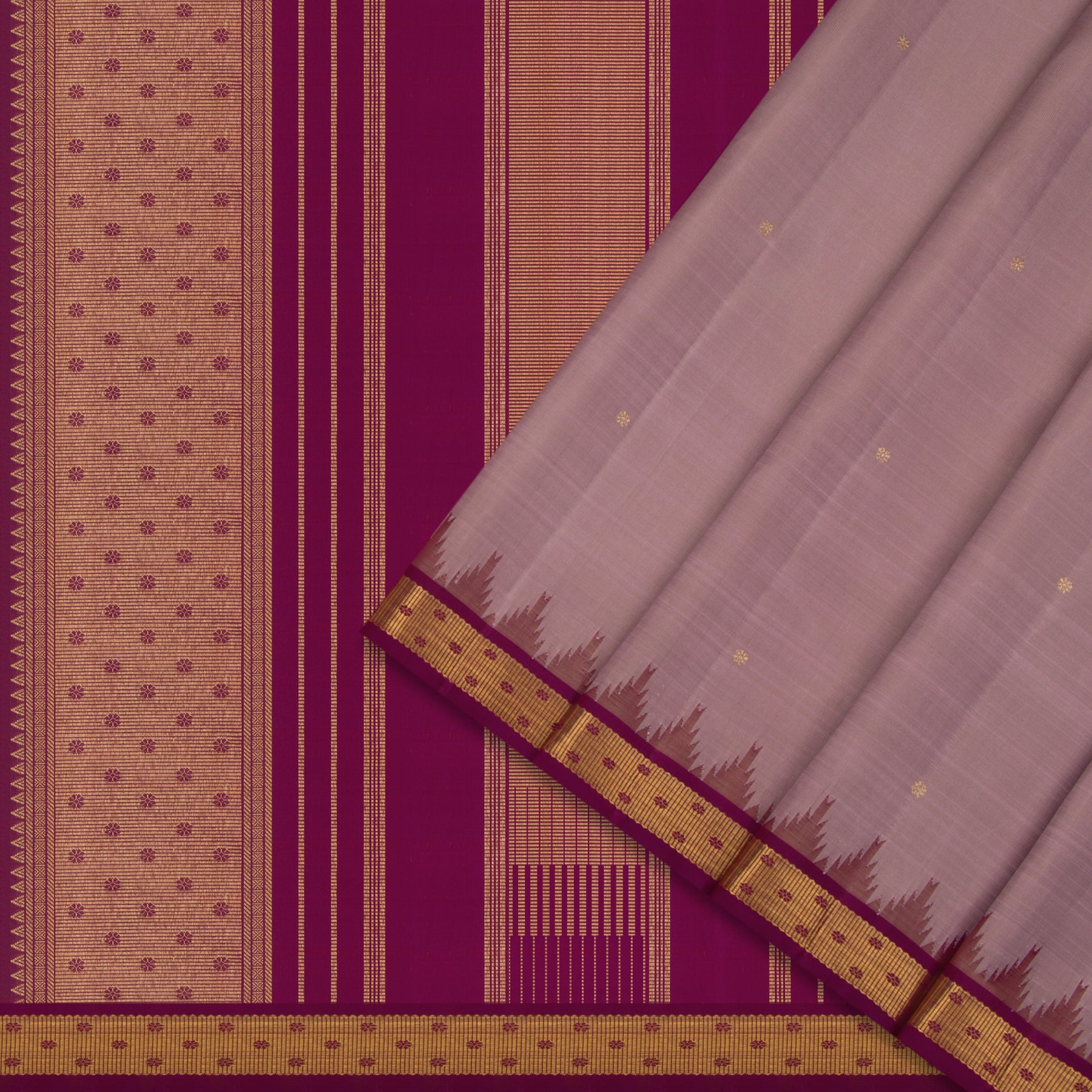 Kanakavalli Kanjivaram Silk Sari 24-595-HS001-11125 - Cover View
