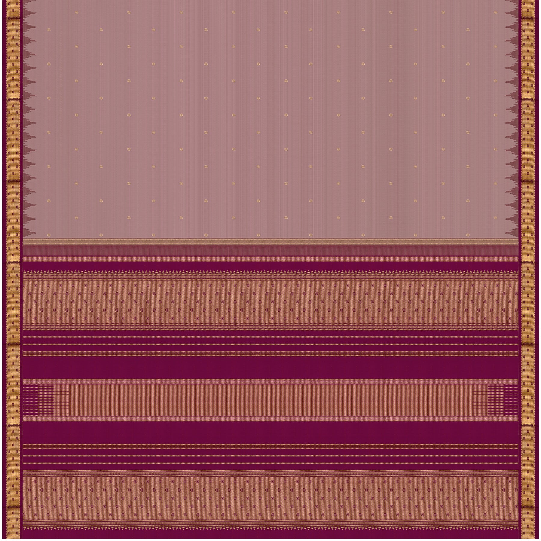 Kanakavalli Kanjivaram Silk Sari 24-595-HS001-11125 - Full View