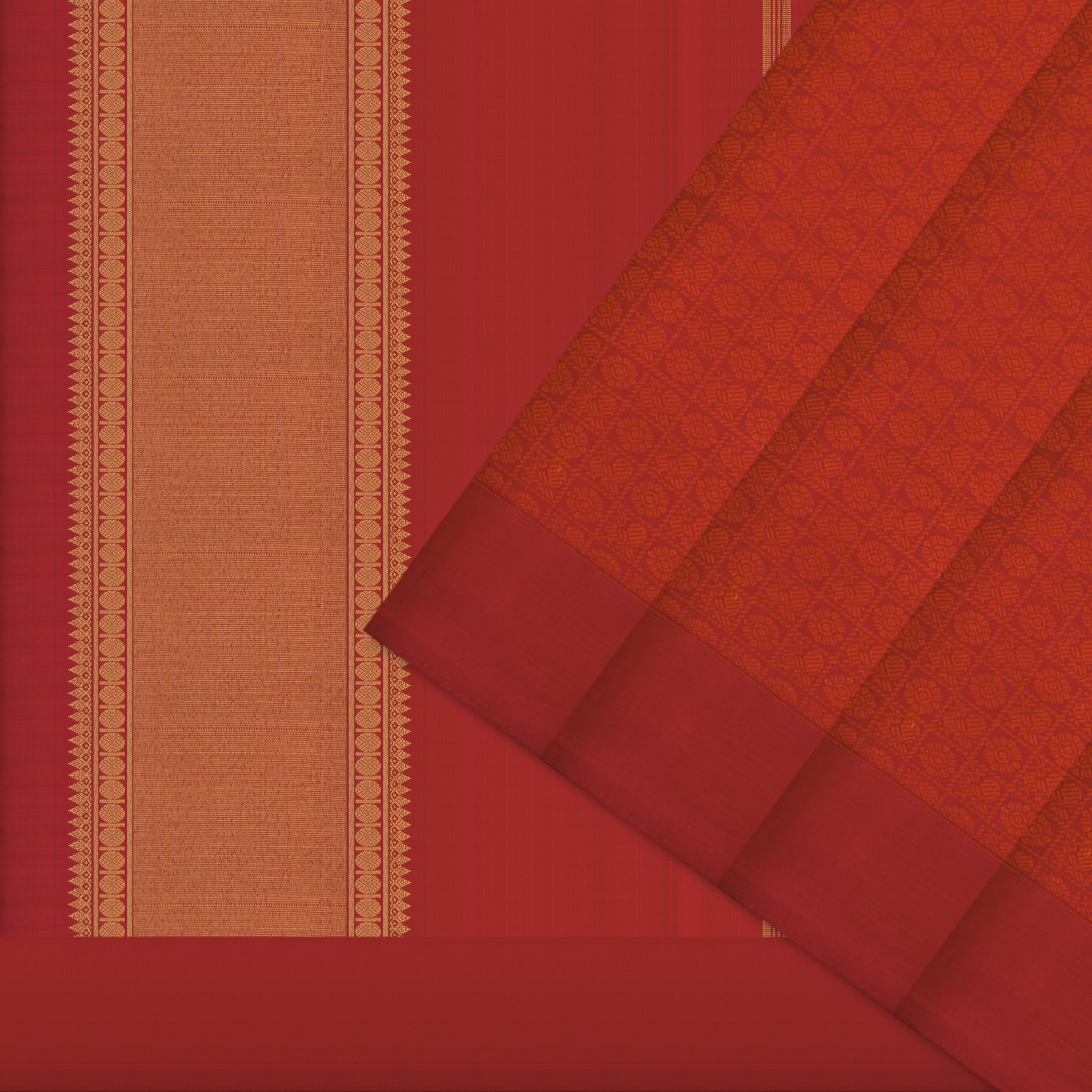 Kanakavalli Kanjivaram Silk Sari 24-595-HS001-11195 - Cover View