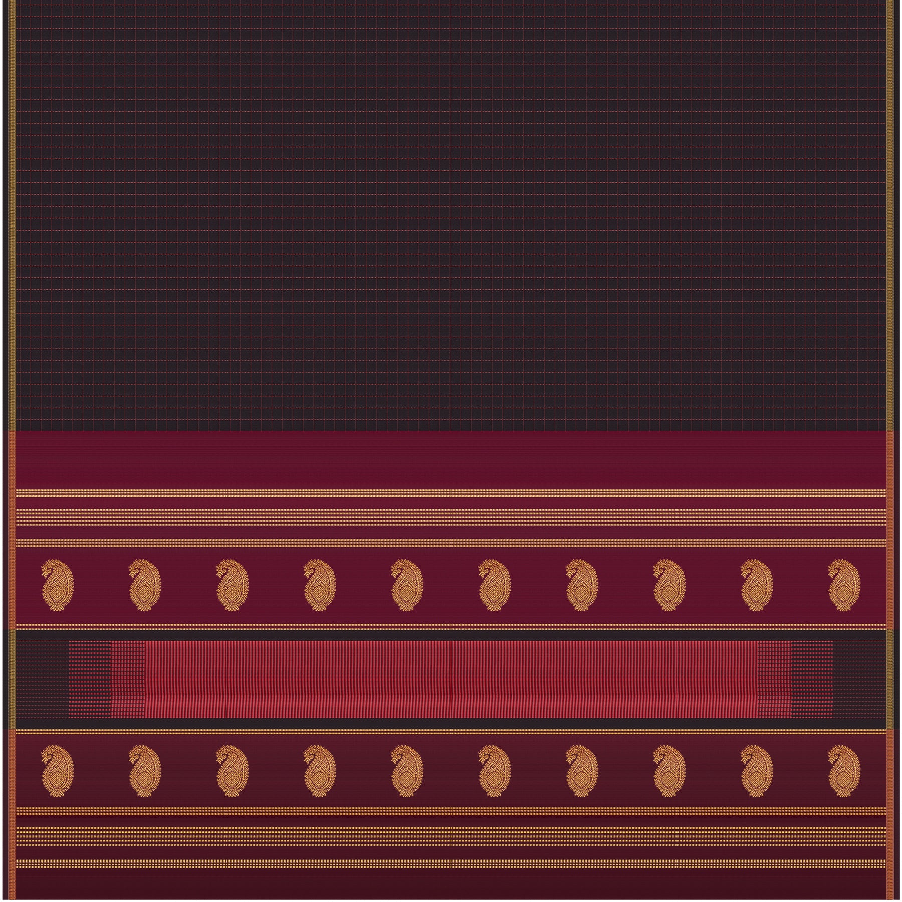 Kanakavalli Kanjivaram Silk Sari 24-595-HS001-11452 - Full View