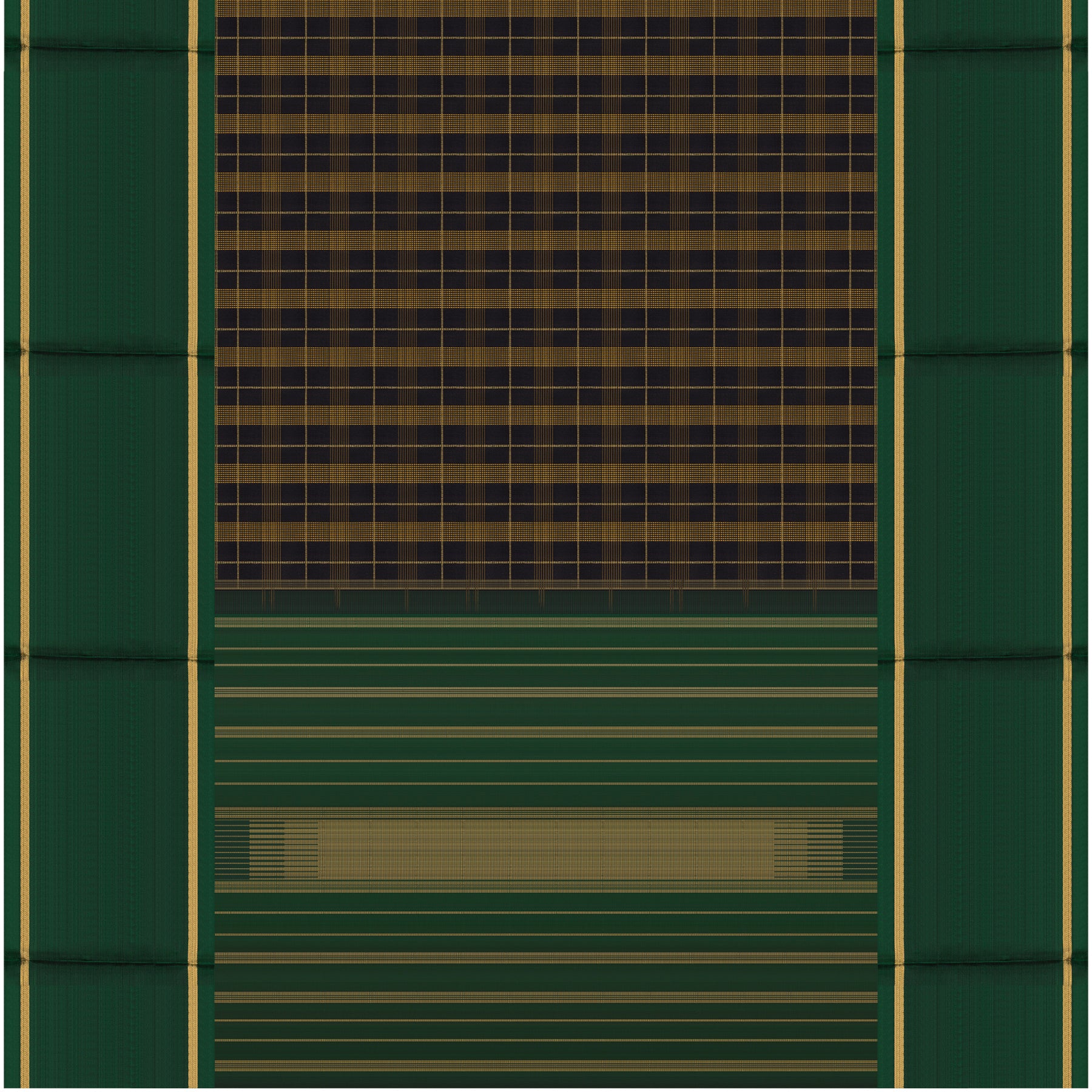 Kanakavalli Kanjivaram Silk Sari 24-595-HS001-11484 - Full View