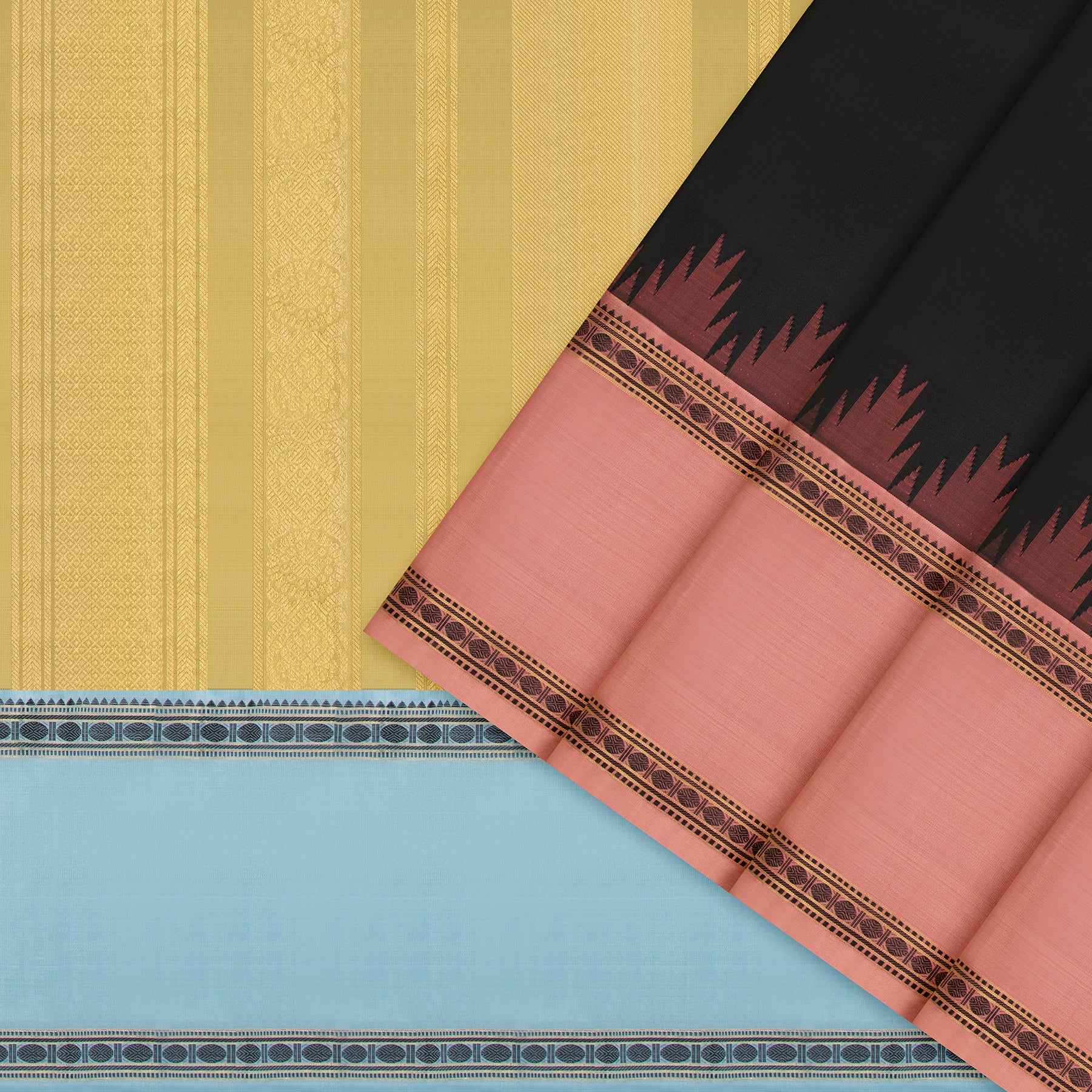 Kanakavalli Kanjivaram Silk Sari 24-595-HS001-11499 - Cover View