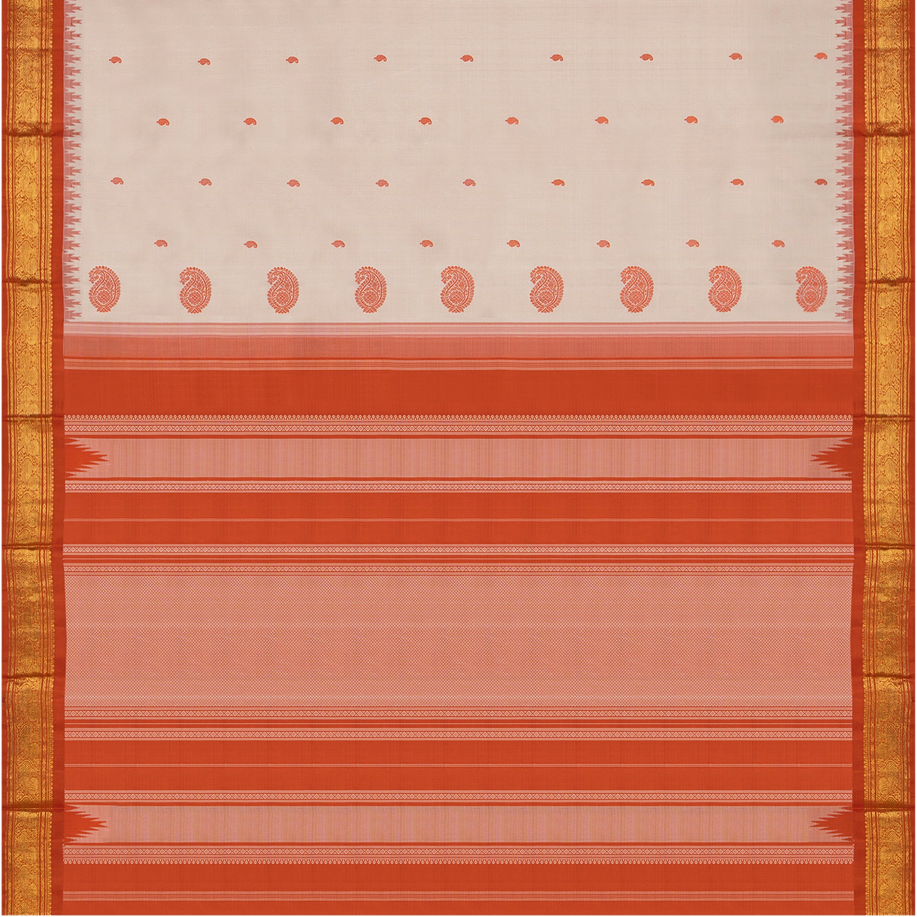 Kanakavalli Kanjivaram Silk Sari 24-595-HS001-11526 - Full View