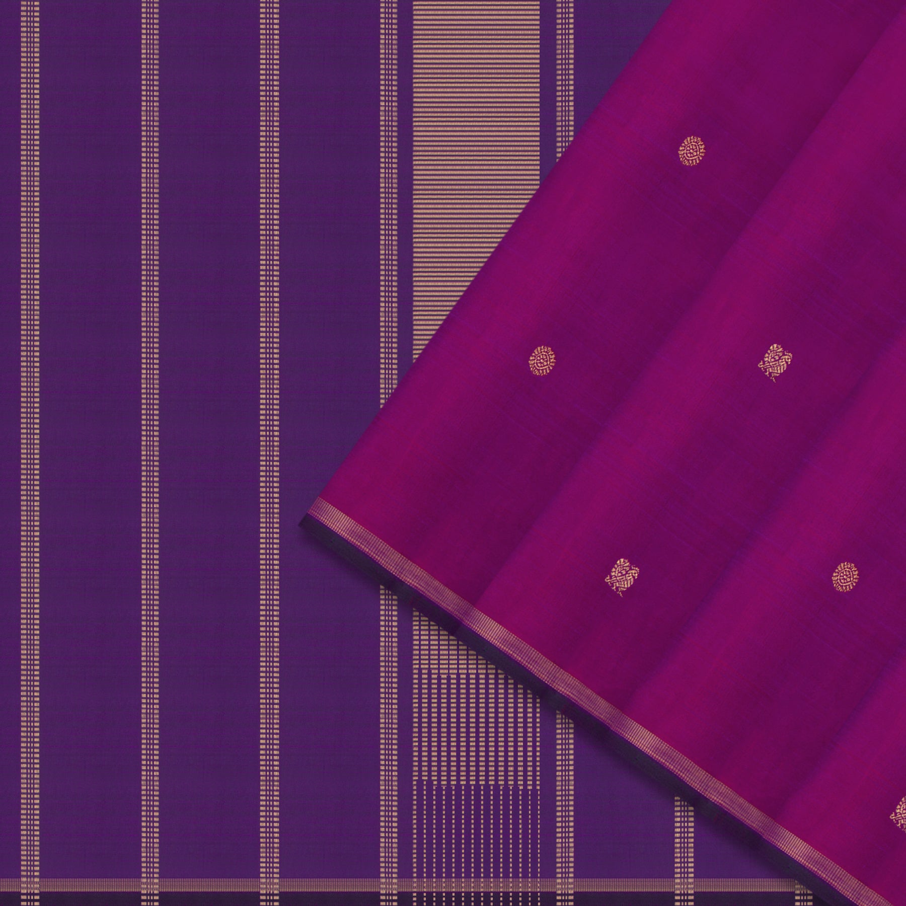 Kanakavalli Kanjivaram Silk Sari 24-595-HS001-12735 - Cover View
