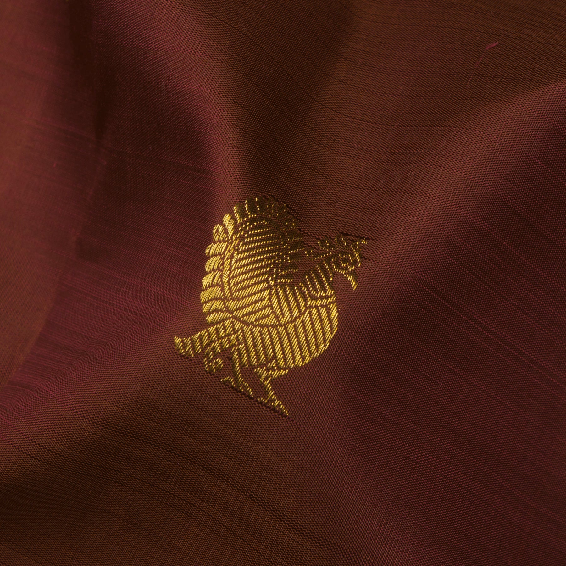 Kanakavalli Kanjivaram Silk Sari 24-595-HS001-12776 - Fabric View