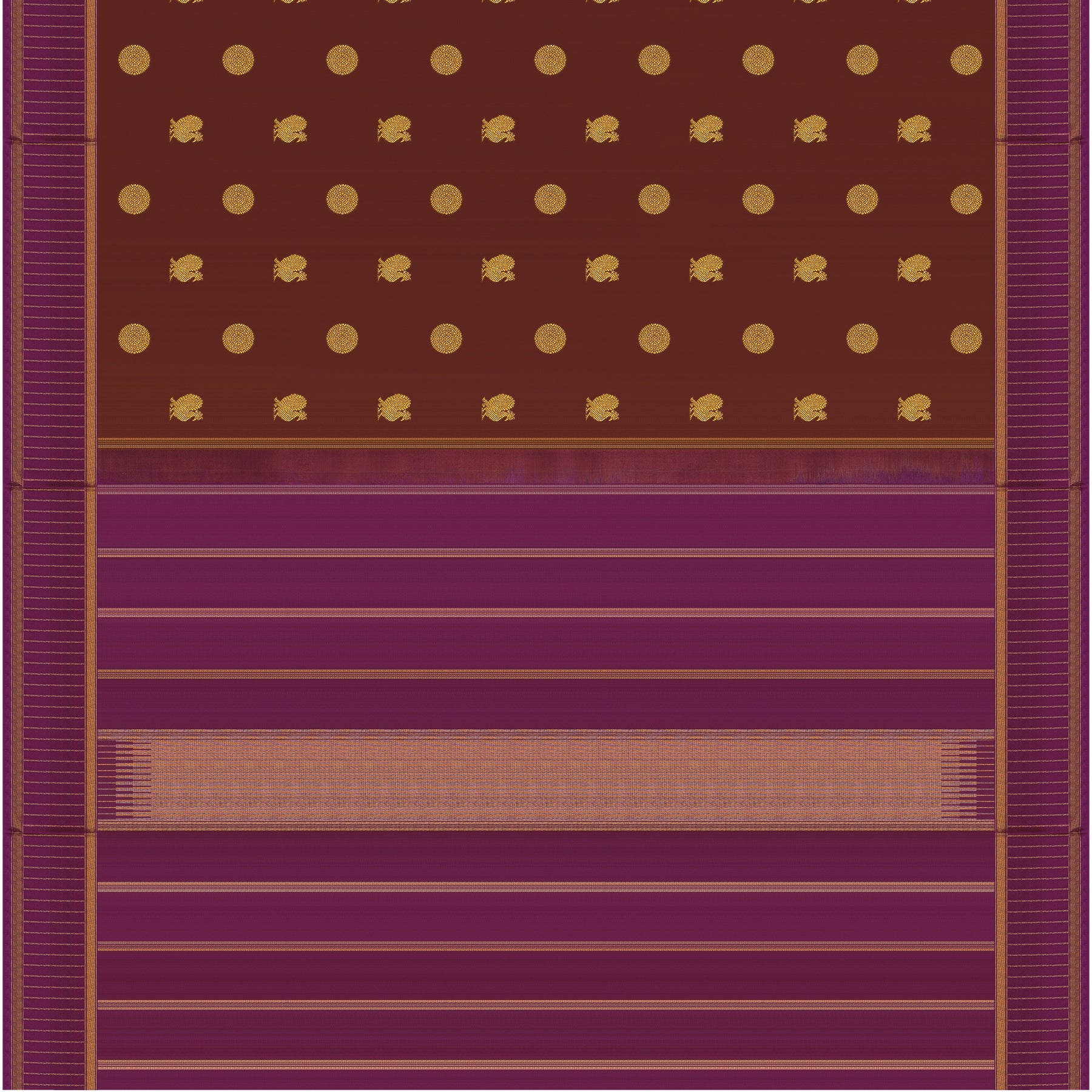 Kanakavalli Kanjivaram Silk Sari 24-595-HS001-12776 - Blouse View