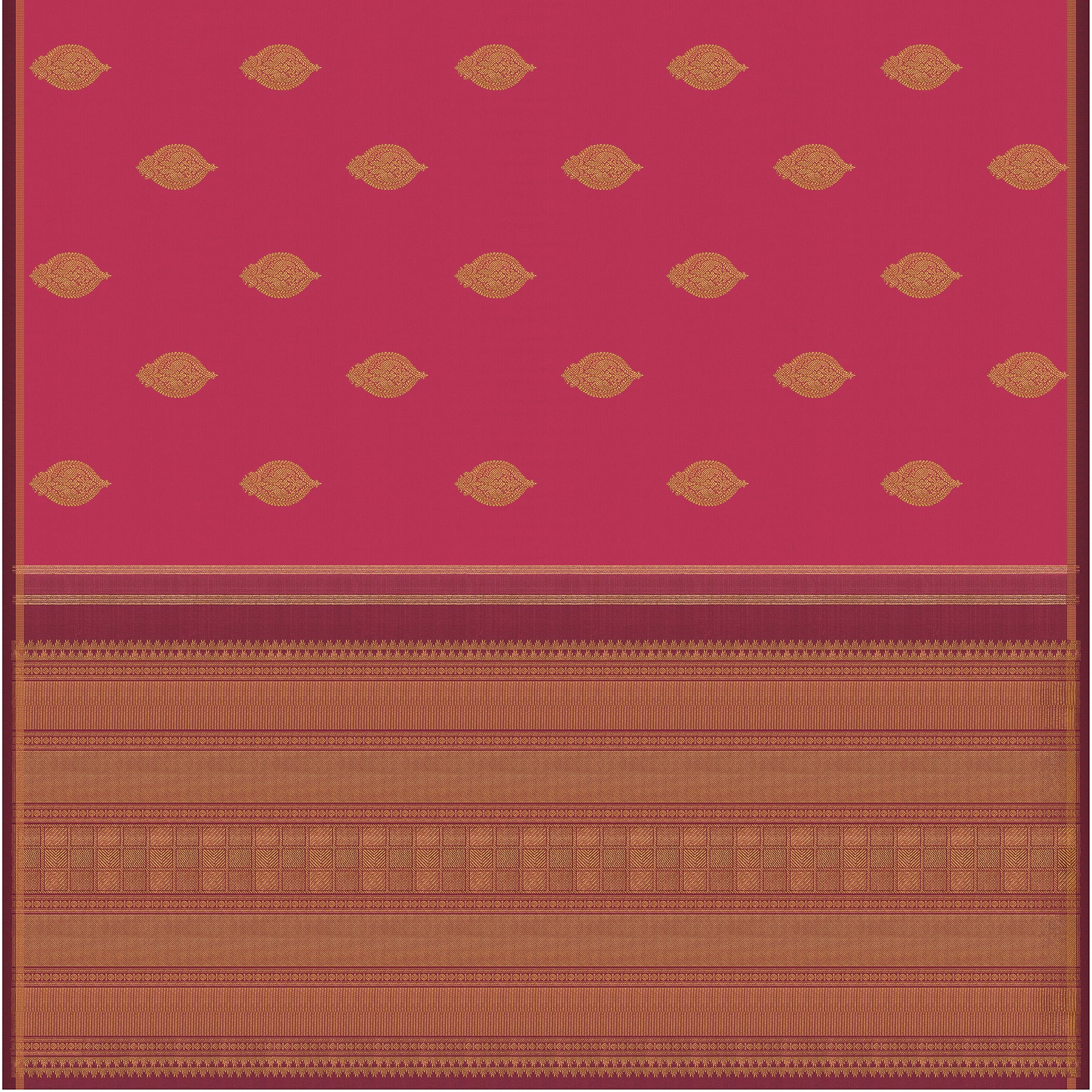 Kanakavalli Kanjivaram Silk Sari 24-595-HS001-12798 - Full View