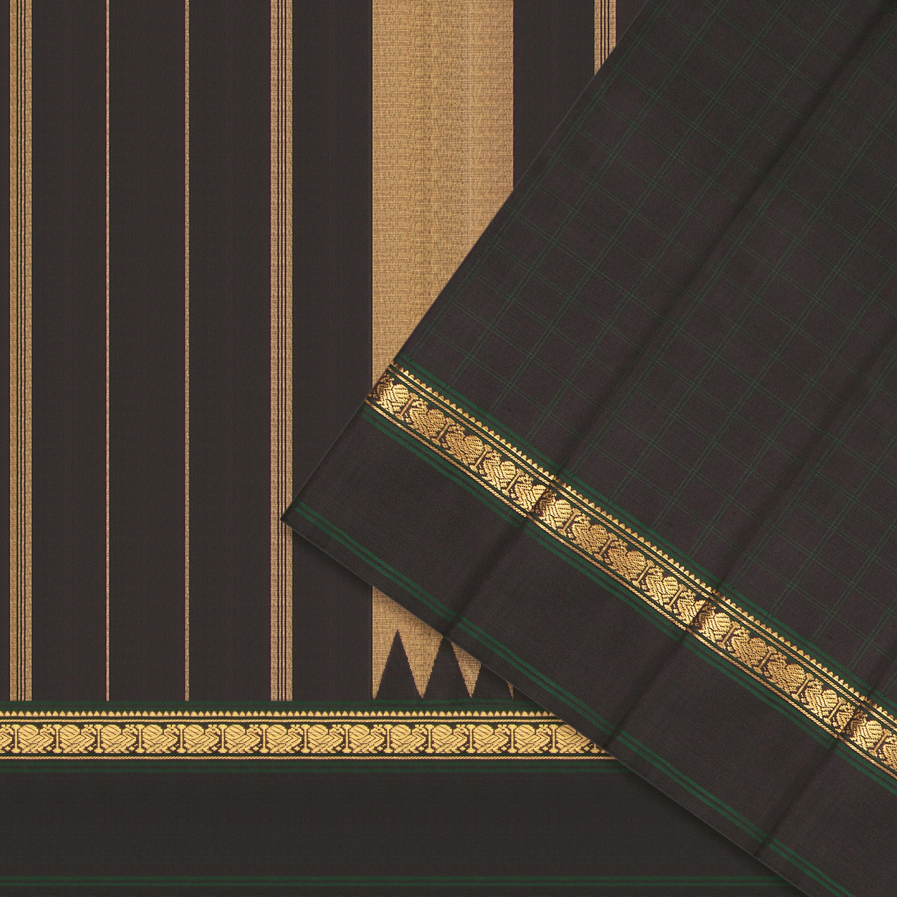Kanakavalli Kanjivaram Silk Sari 24-595-HS001-12799 - Cover View