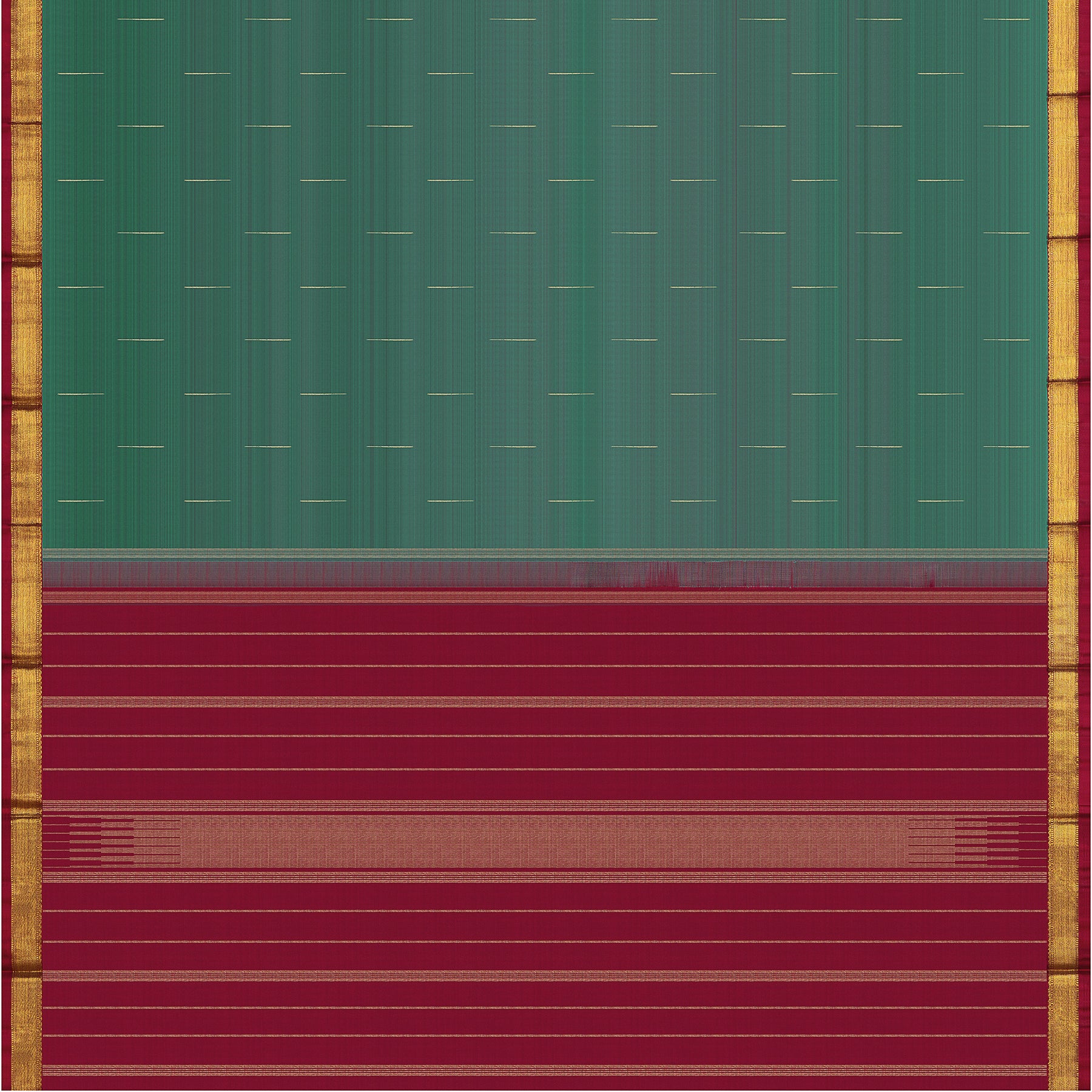 Kanakavalli Kanjivaram Silk Sari 24-595-HS001-12814 - Full View