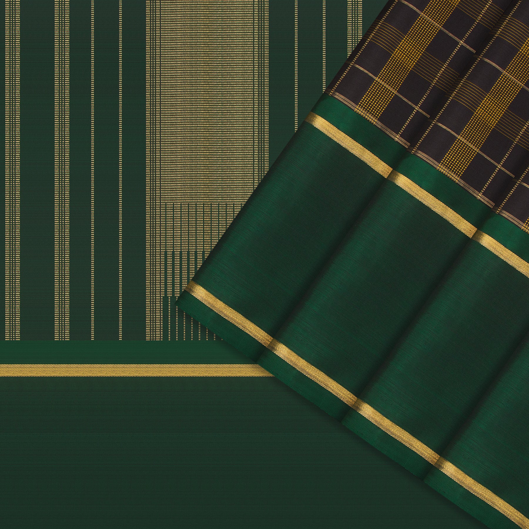 Kanakavalli Kanjivaram Silk Sari 24-595-HS001-12815 - Cover View