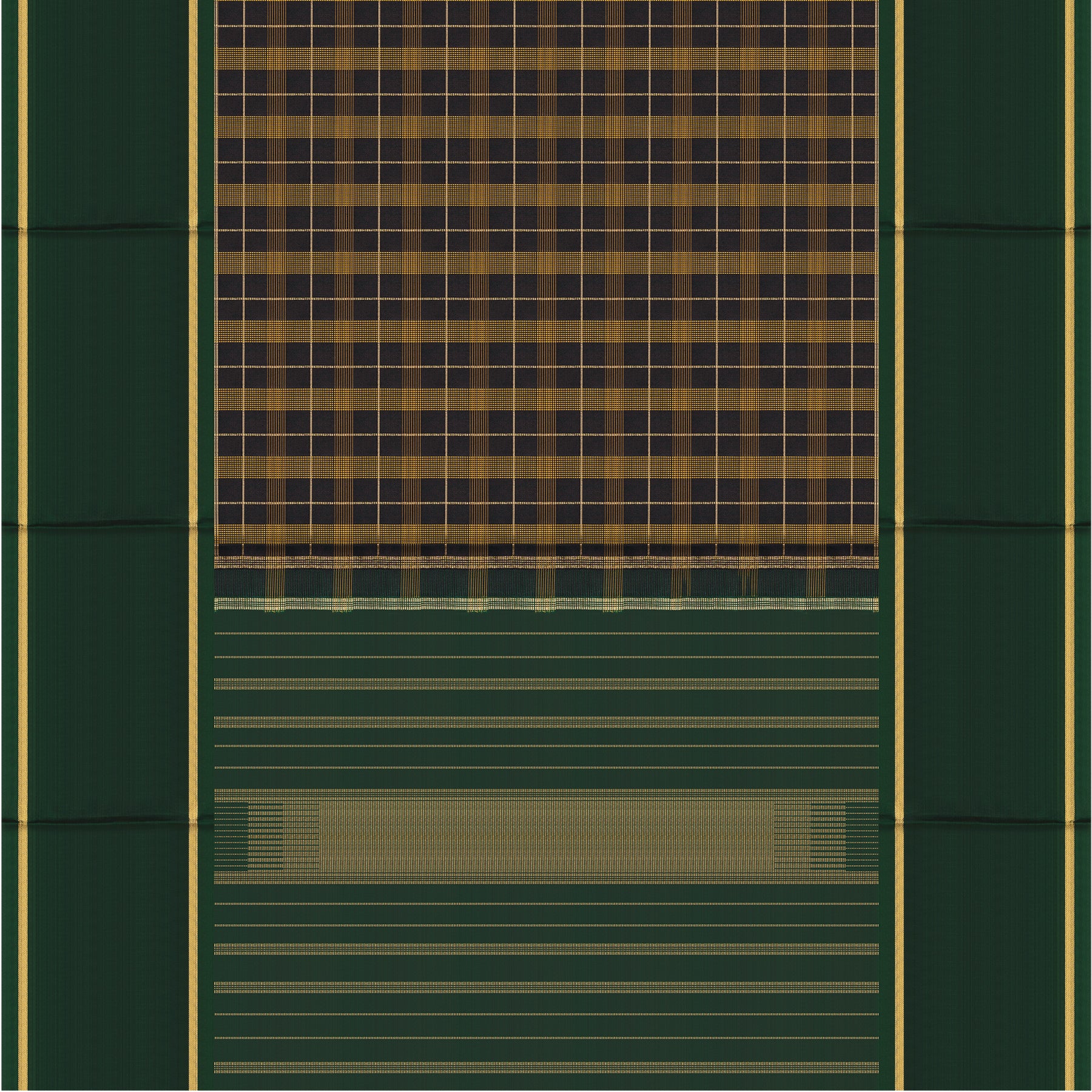 Kanakavalli Kanjivaram Silk Sari 24-595-HS001-12815 - Full View