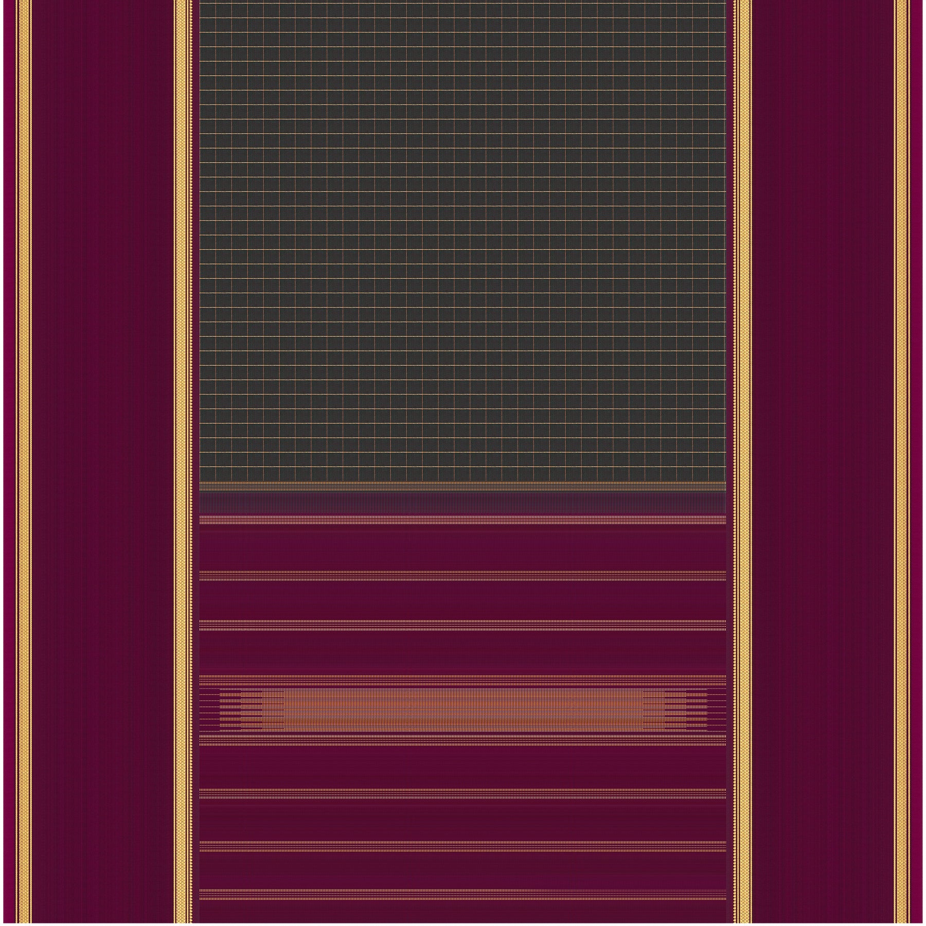 Kanakavalli Kanjivaram Silk Sari 24-595-HS001-12820 - Full View