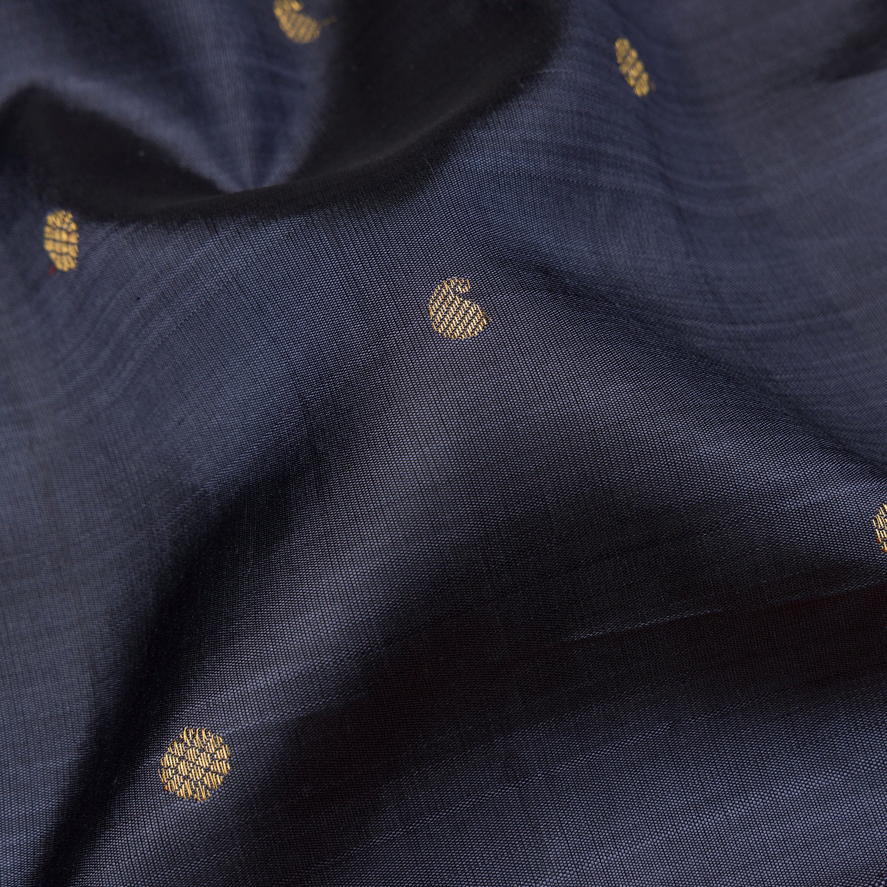 Kanakavalli Kanjivaram Silk Sari 24-595-HS001-12882 - Fabric View