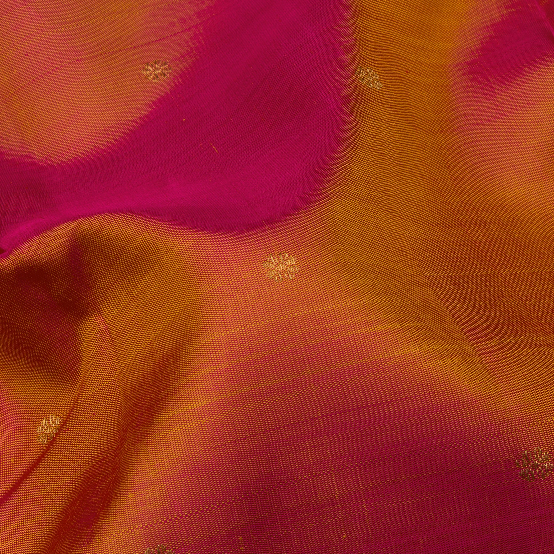 Kanakavalli Kanjivaram Silk Sari 24-595-HS001-12905 - Fabric View