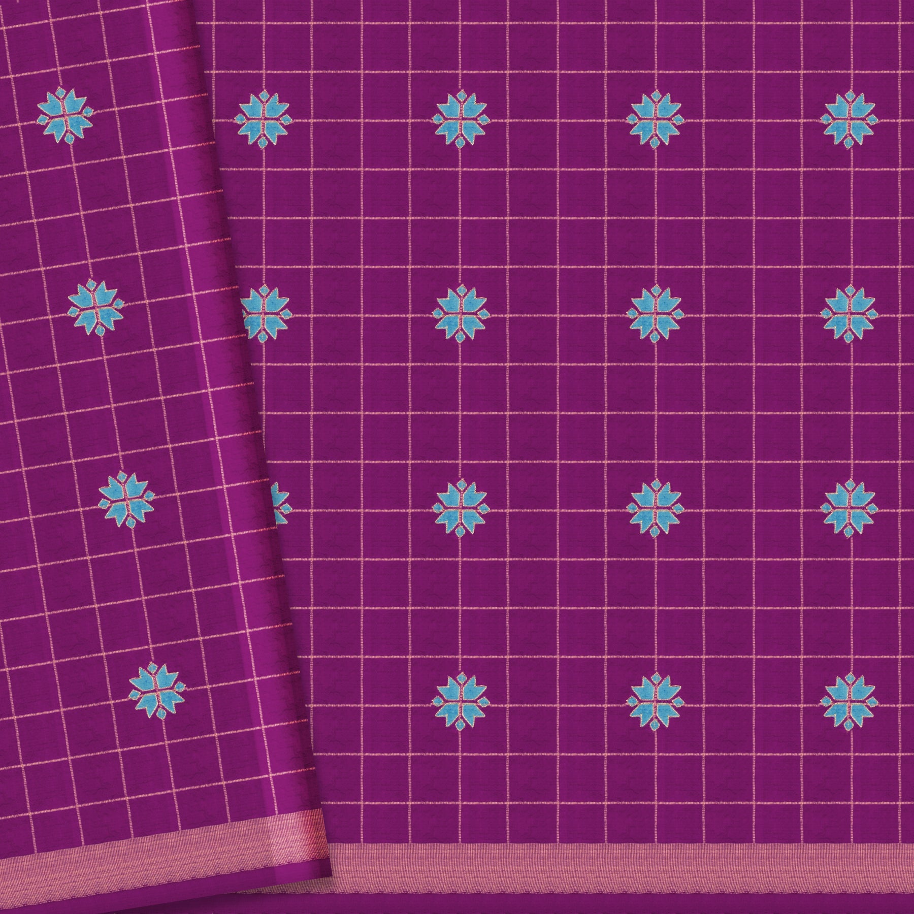 Kanakavalli Kanjivaram Silk Sari 24-595-HS001-12915 - Blouse View