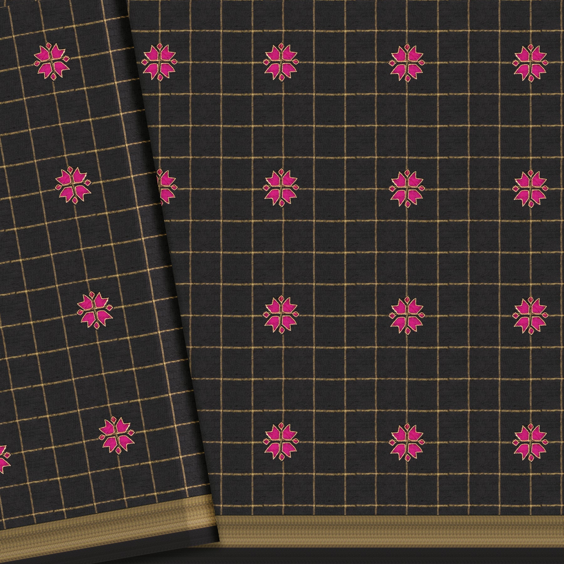 Kanakavalli Kanjivaram Silk Sari 24-595-HS001-12916 - Blouse View