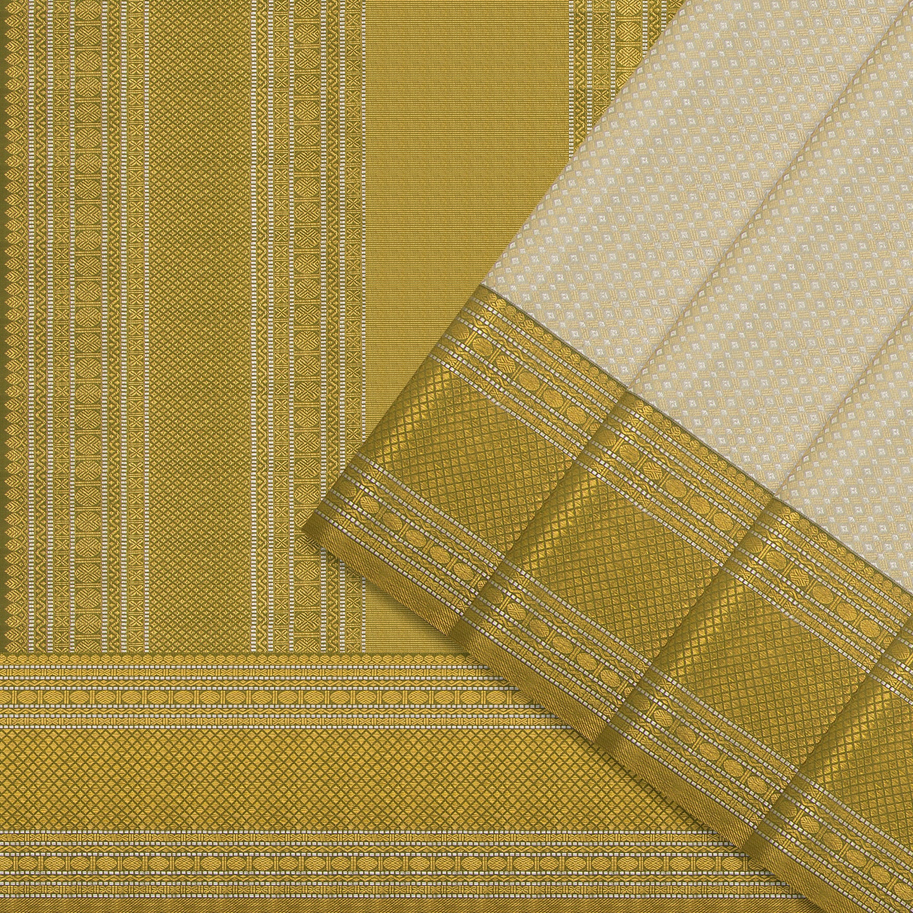 Kanakavalli Kanjivaram Silk Sari 24-595-HS001-12965 - Cover View