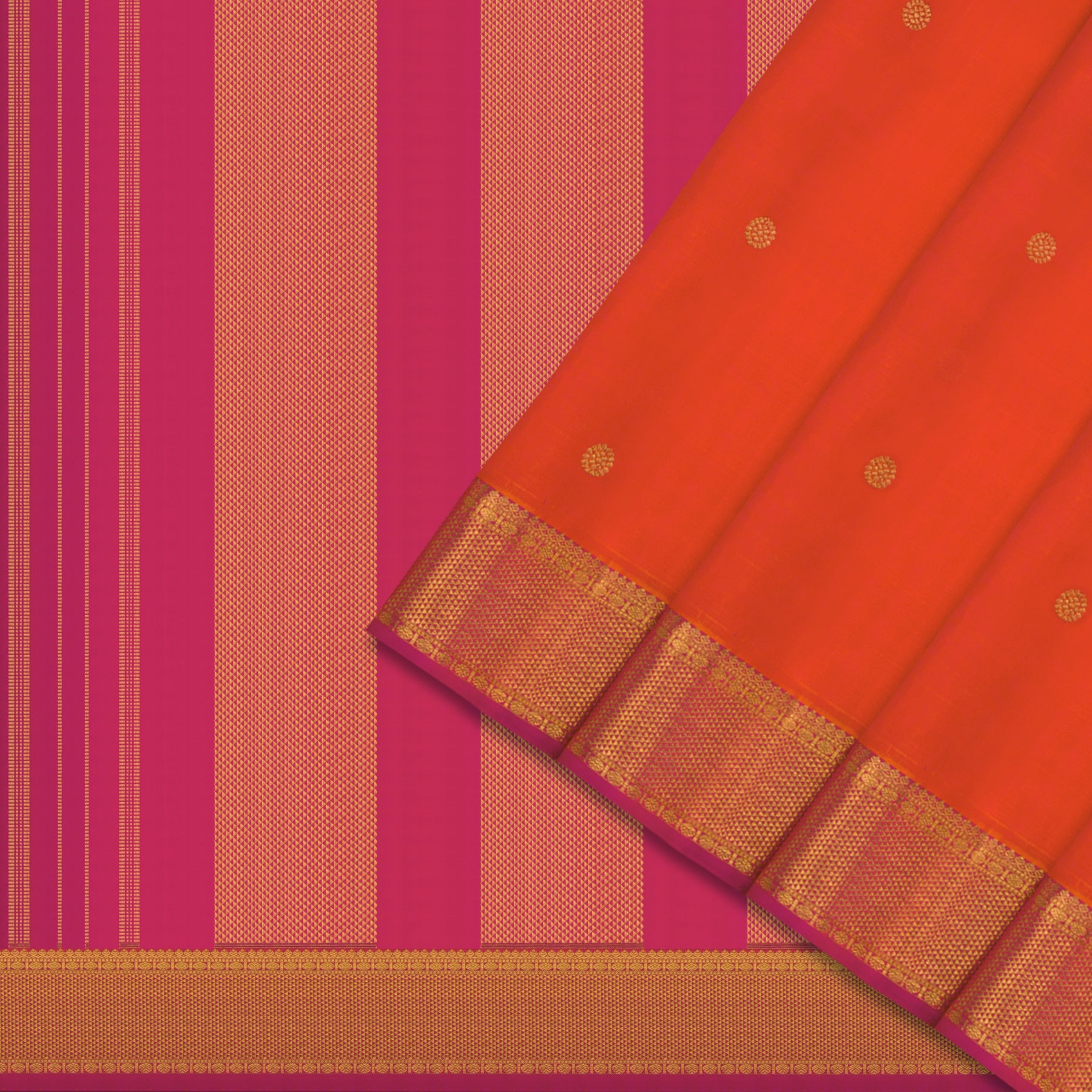 Kanakavalli Kanjivaram Silk Sari 24-595-HS001-12988 - Cover View