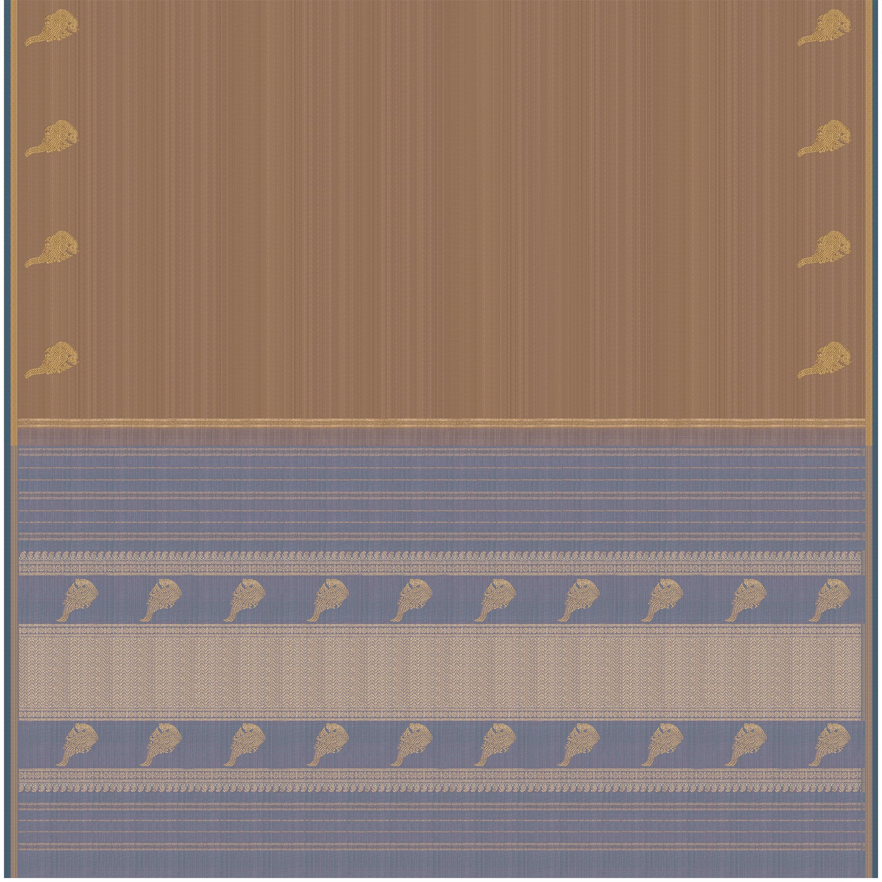 Kanakavalli Kanjivaram Silk Sari 24-595-HS001-13660 - Full View