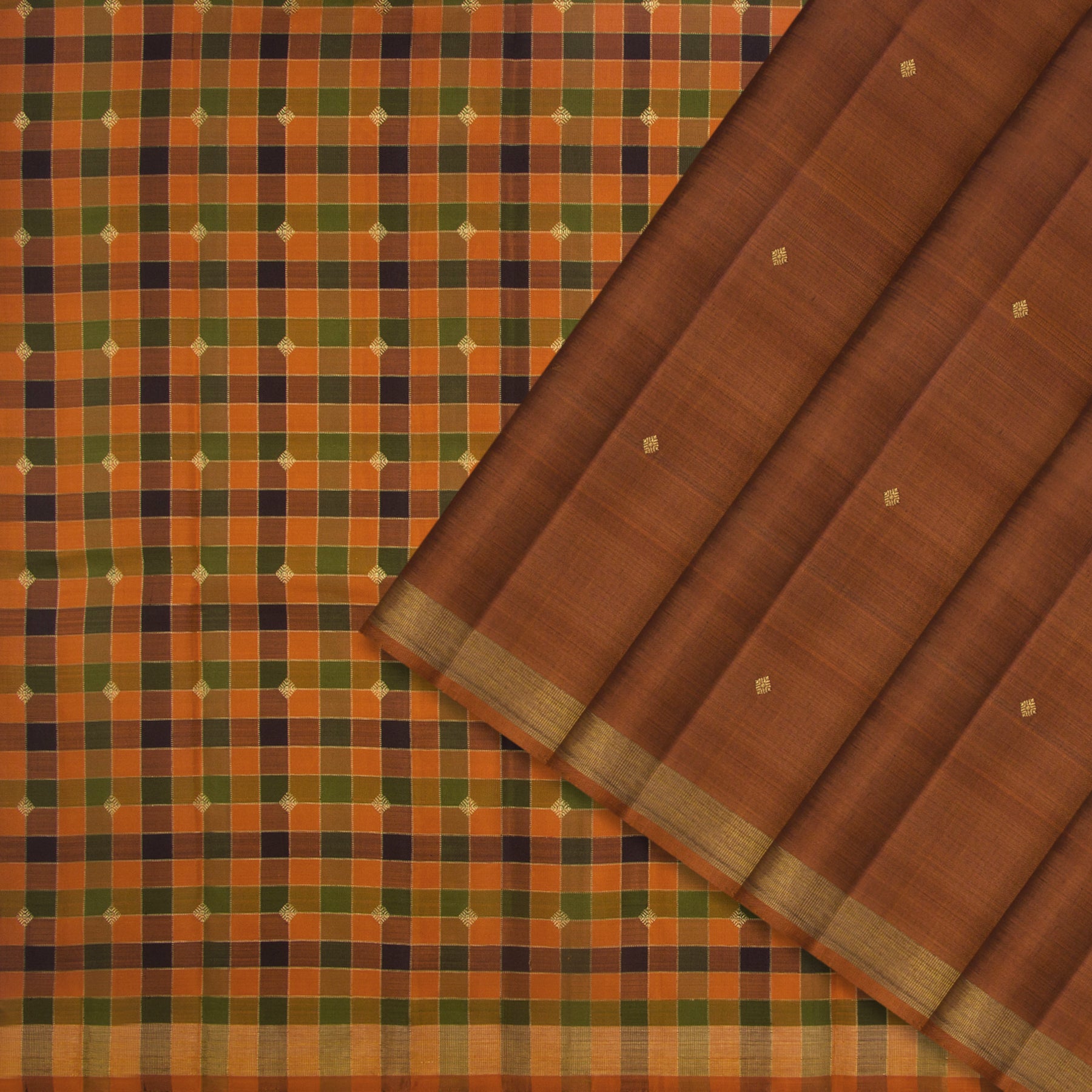 Kanakavalli Kanjivaram Silk Sari 24-595-HS001-13720 - Cover View