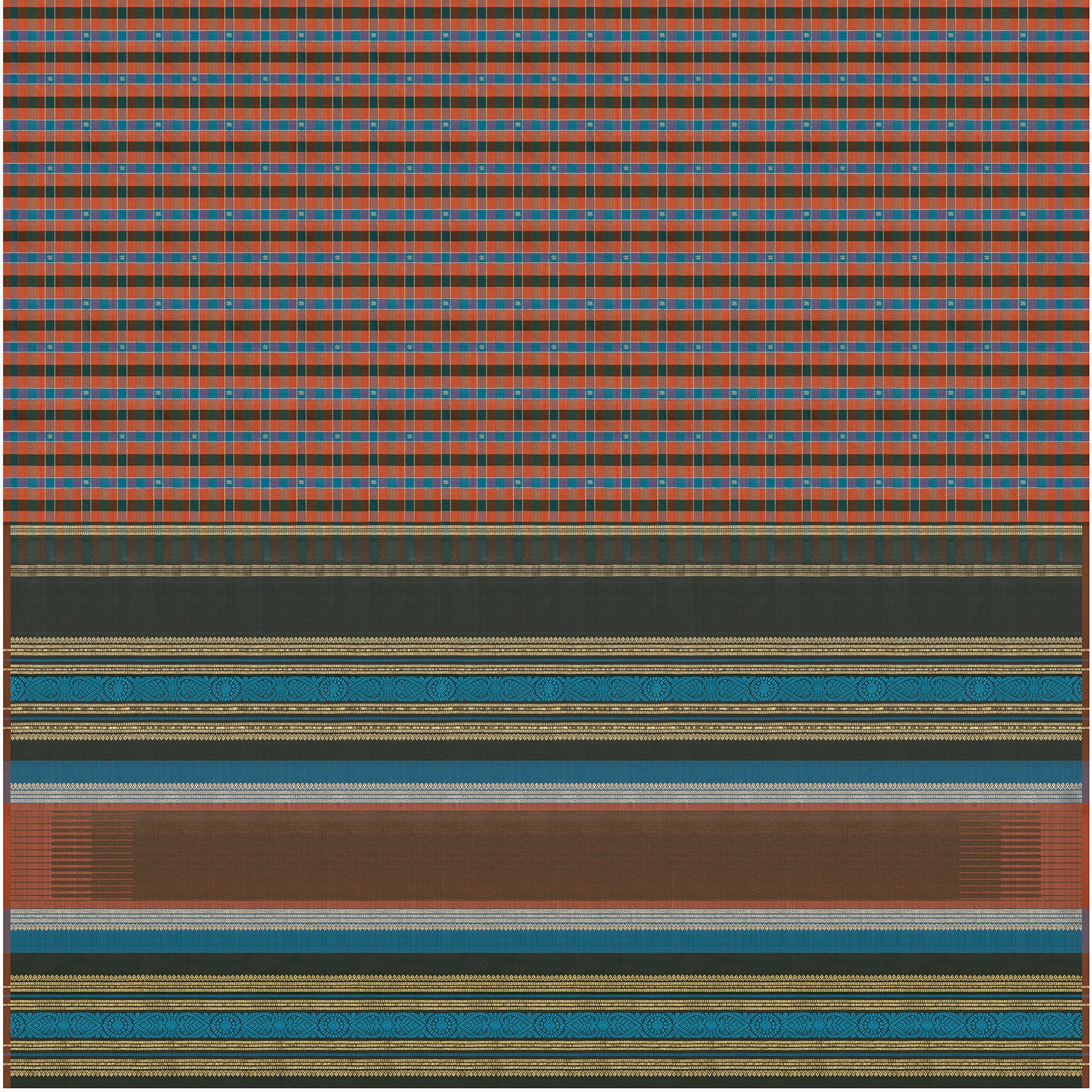Kanakavalli Kanjivaram Silk Sari 24-595-HS001-13725 - Full View