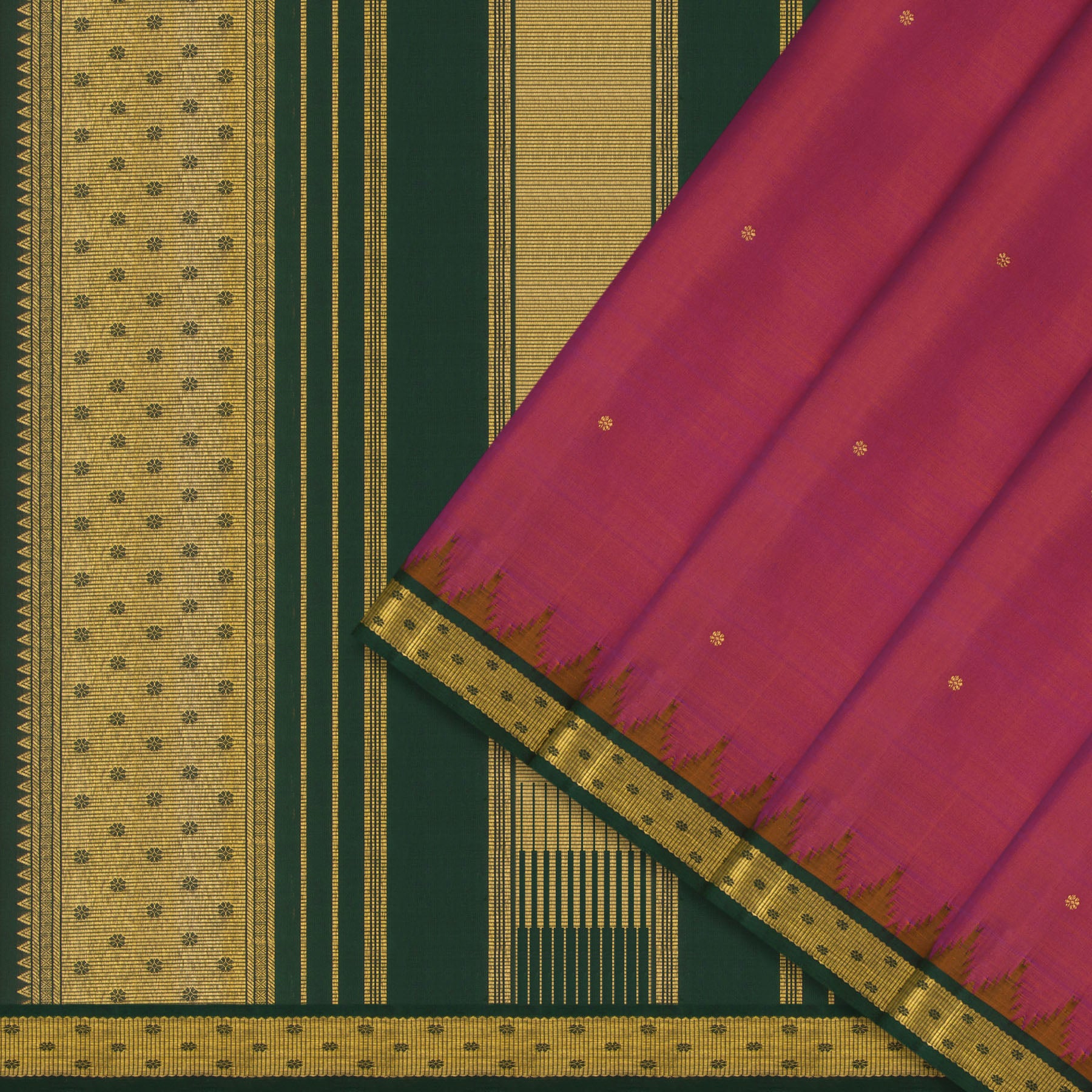 Kanakavalli Kanjivaram Silk Sari 24-595-HS001-13752 - Cover View