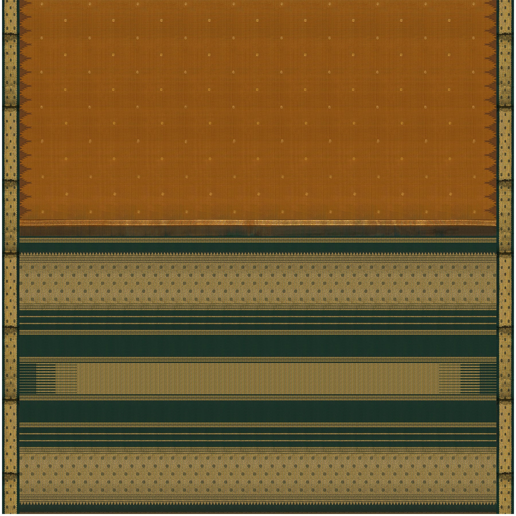 Kanakavalli Kanjivaram Silk Sari 24-595-HS001-13760 - Full View