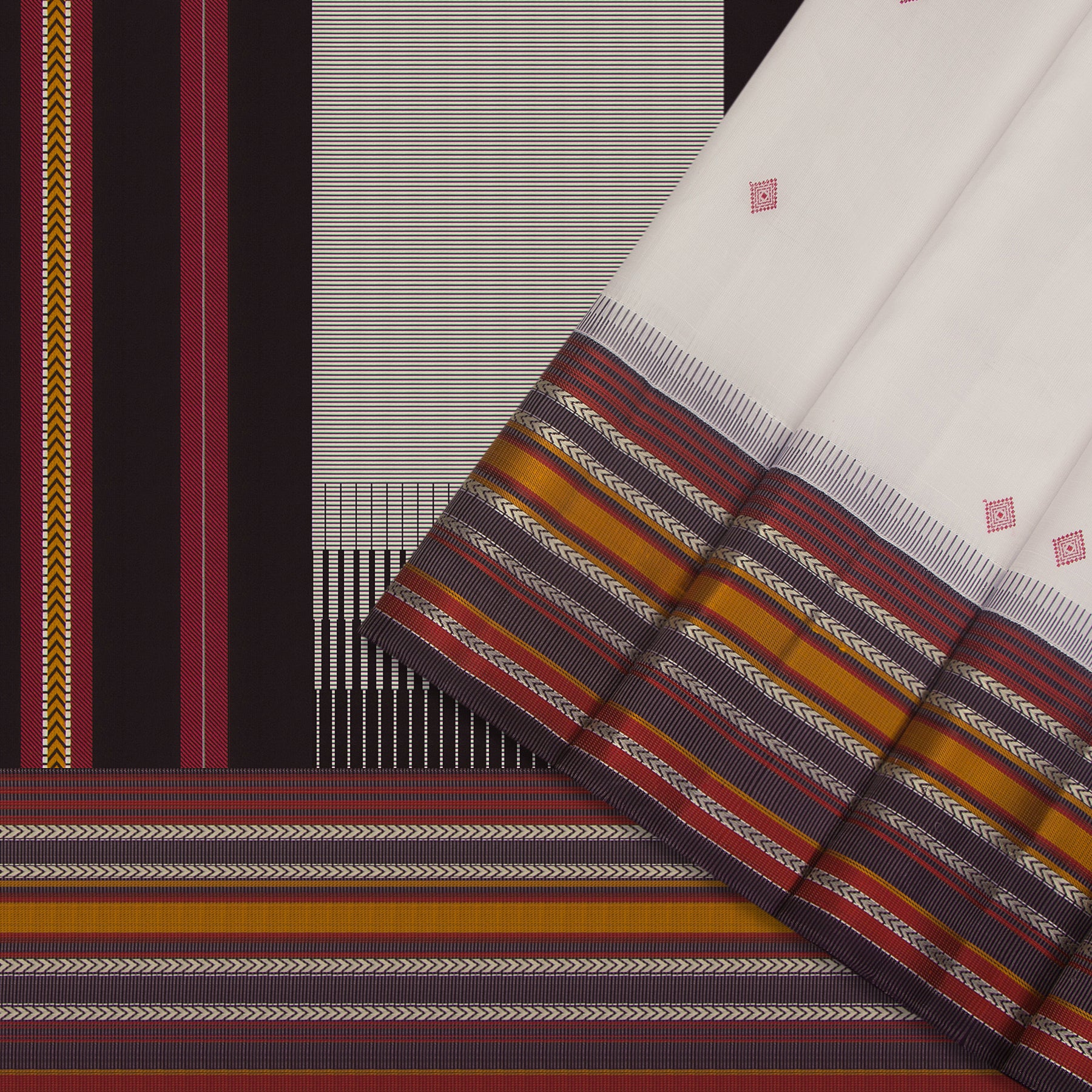 Kanakavalli Kanjivaram Silk Sari 24-595-HS001-13767 - Cover View