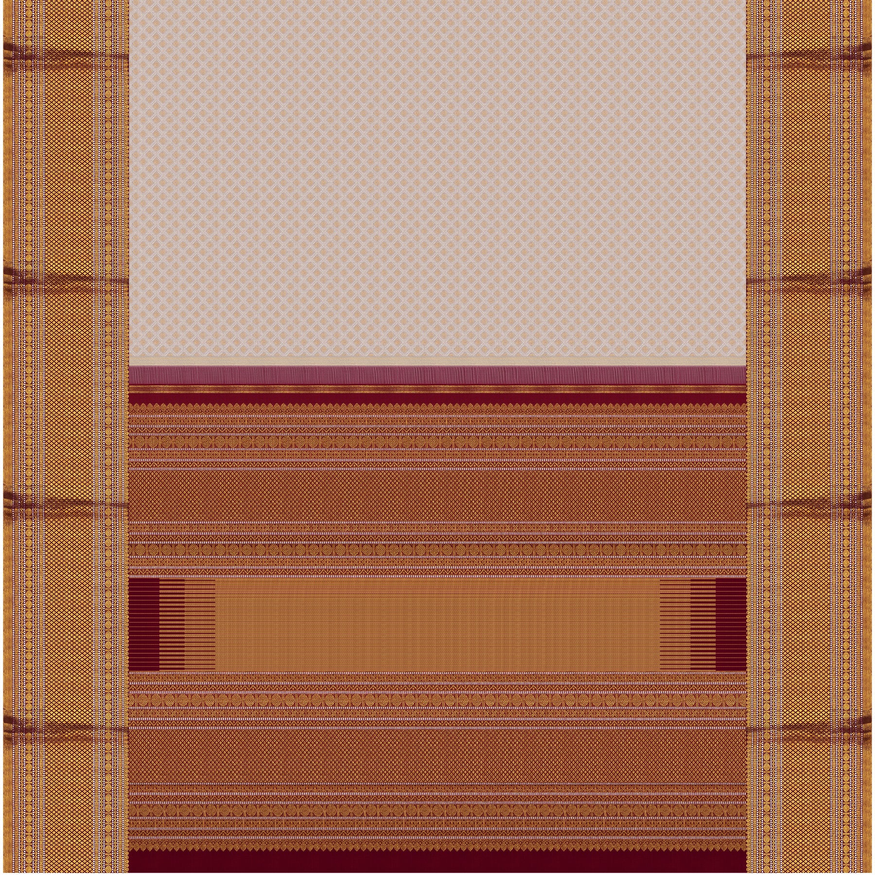 Kanakavalli Kanjivaram Silk Sari 24-595-HS001-13808 - Full View