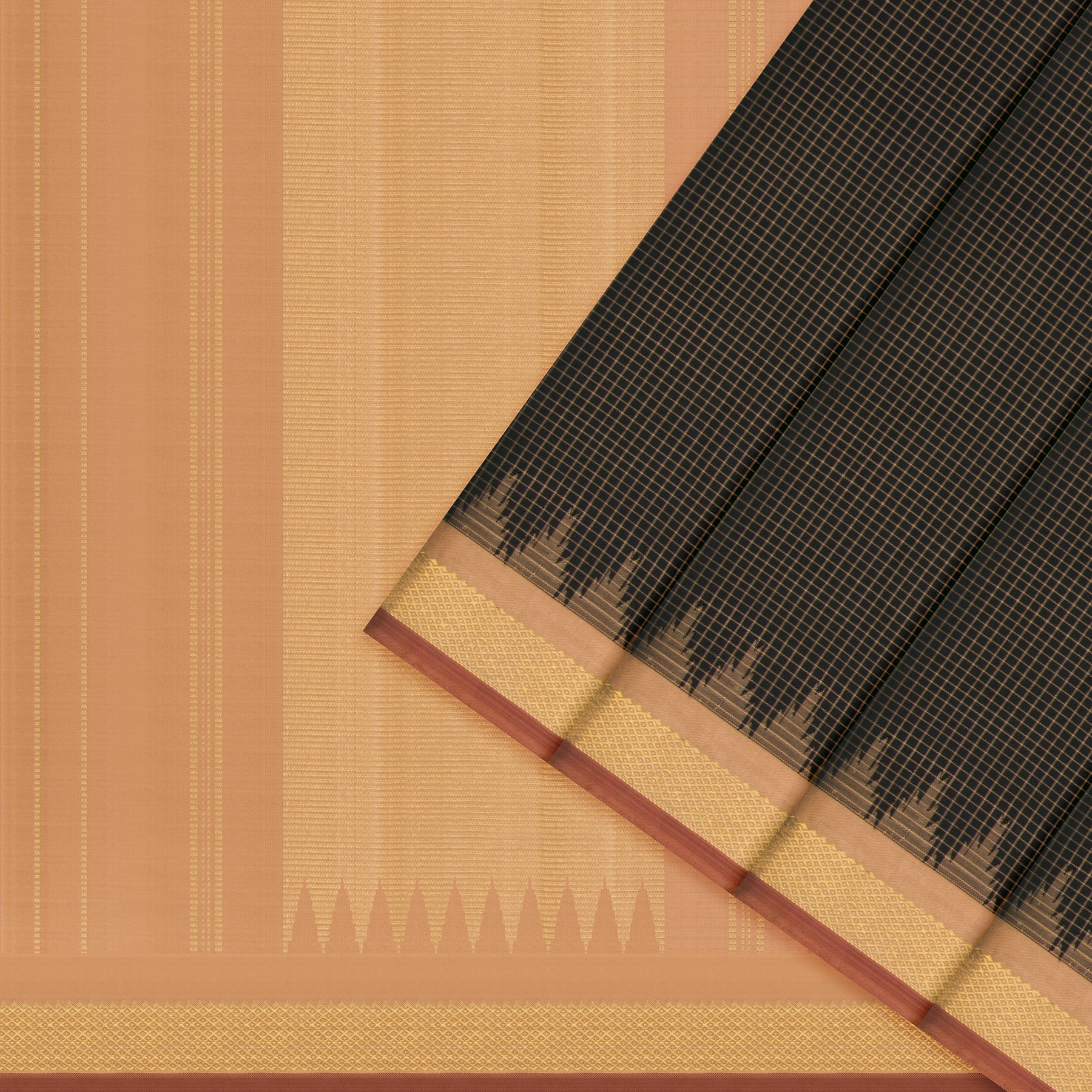 Kanakavalli Kanjivaram Silk Sari 24-595-HS001-13811 - Cover View