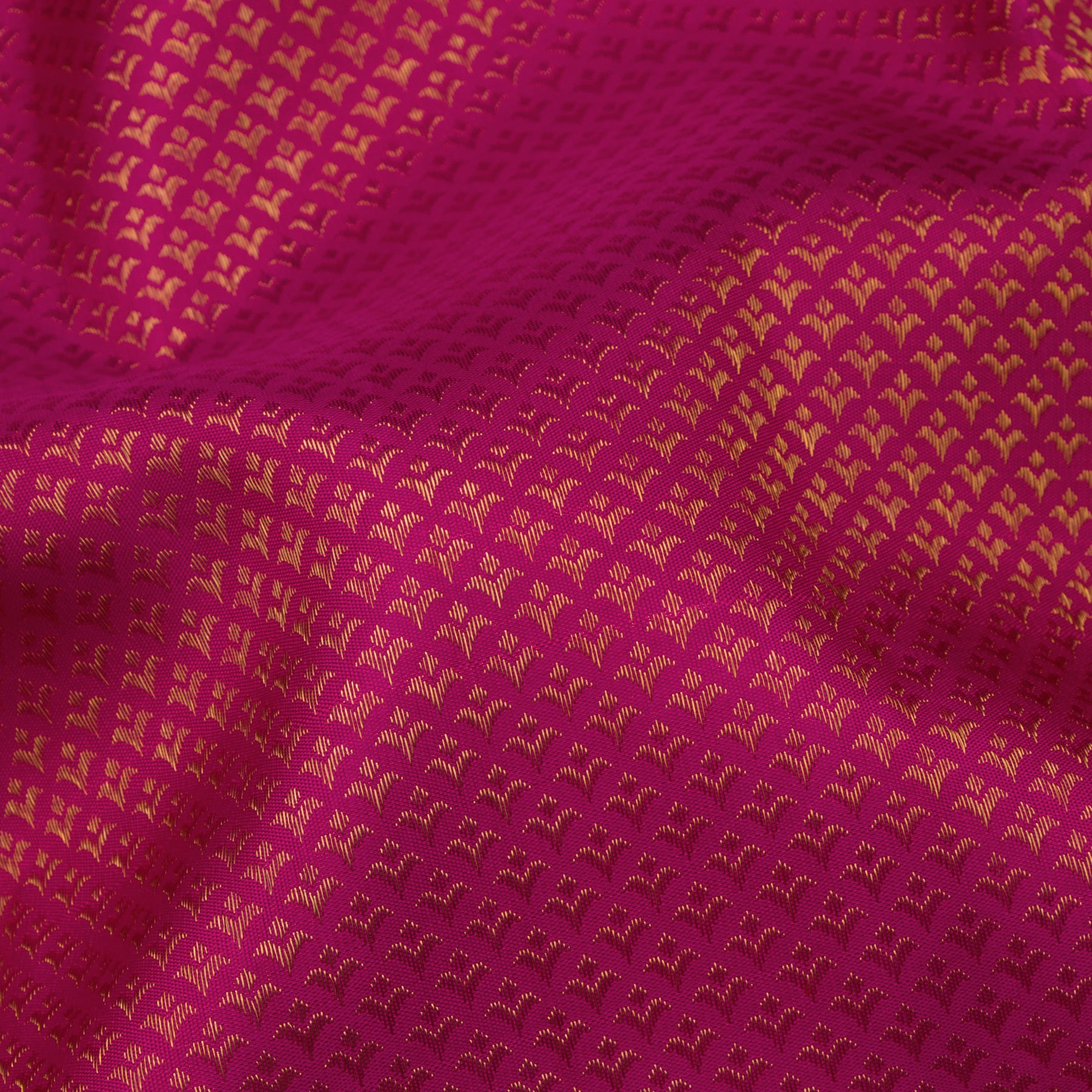Kanakavalli Kanjivaram Silk Sari 24-595-HS001-13813 - Fabric View