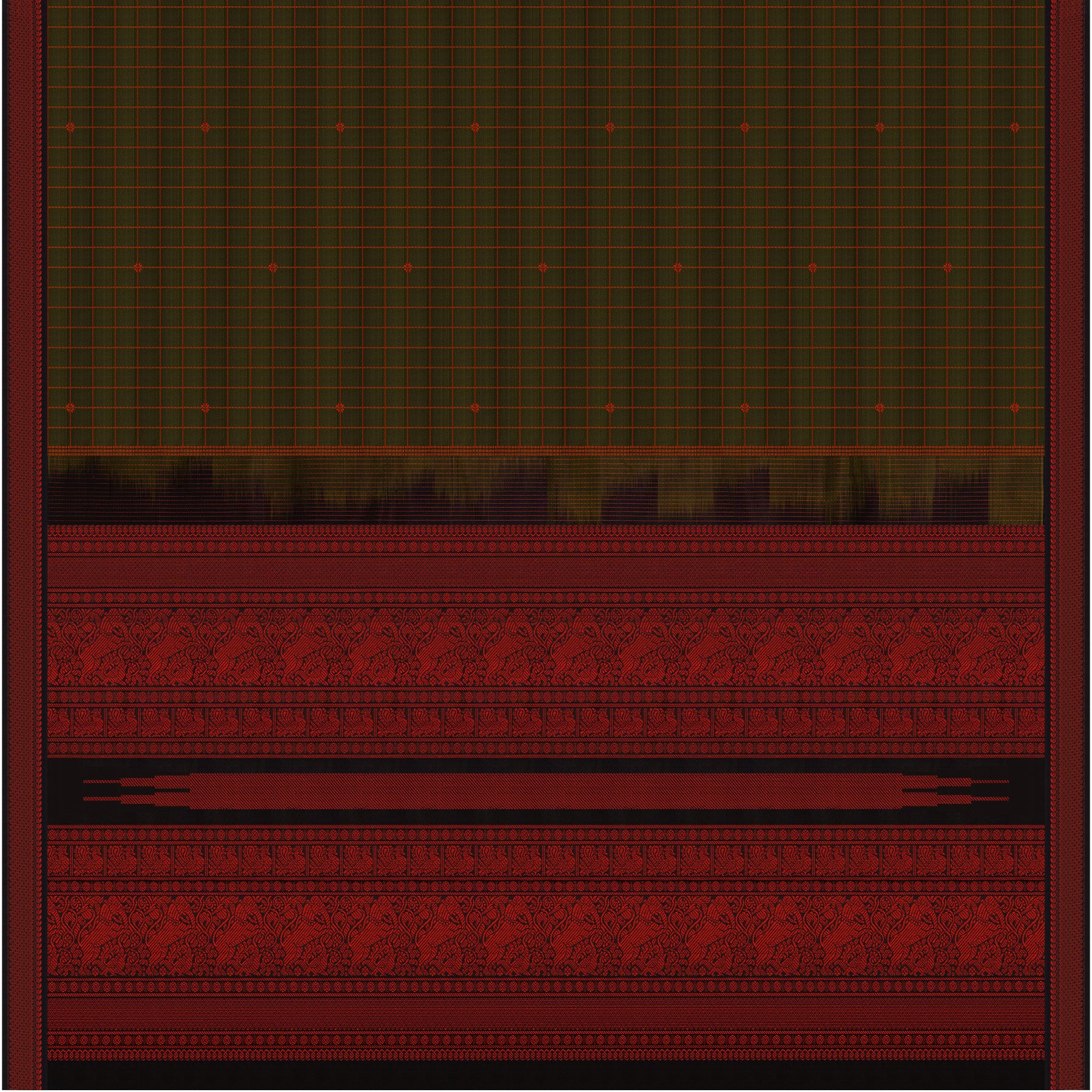 Kanakavalli Silk/Cotton Sari 24-598-HS005-10430 - Full View