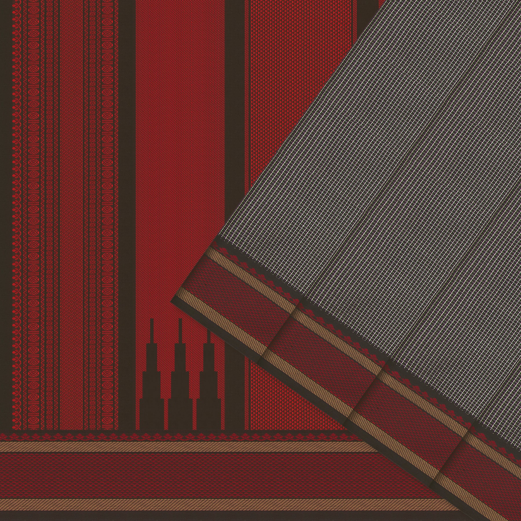 Kanakavalli Silk/Cotton Sari 24-598-HS005-10388 - Cover View