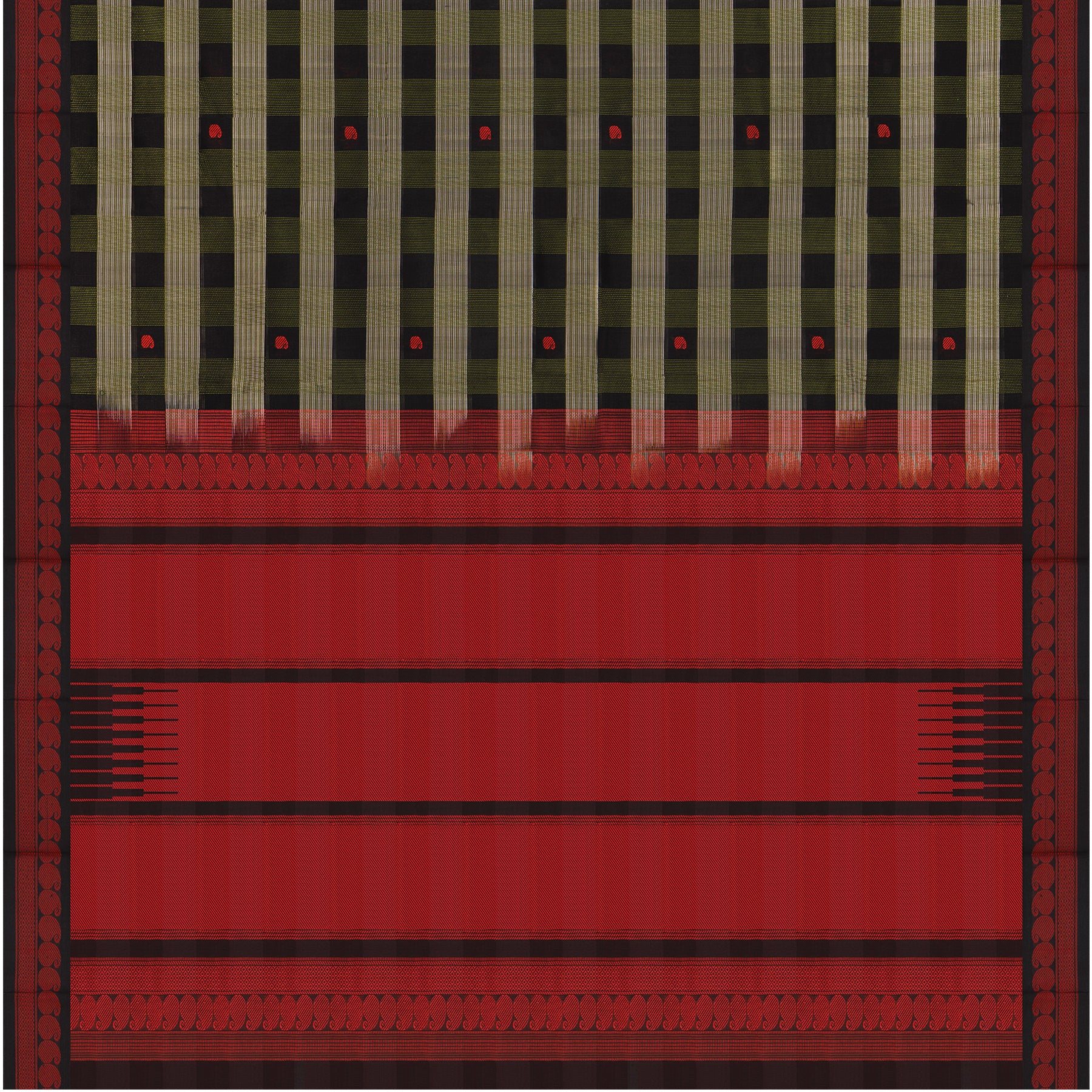 Kanakavalli Silk/Cotton Sari 24-598-HS005-10404 - Full View